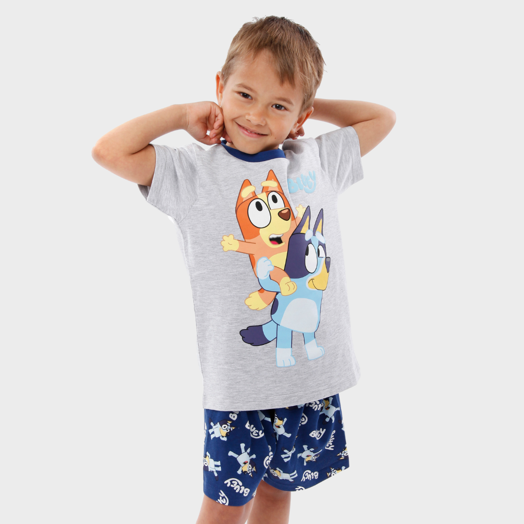 Bluey Short Pyjamas - Blue