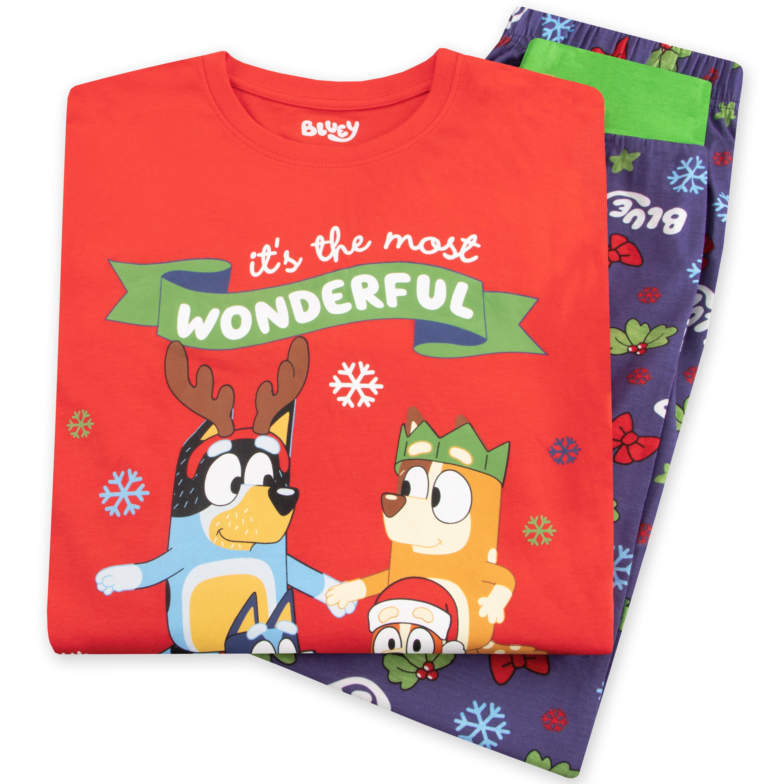 Bluey Girls Christmas Pyjamas