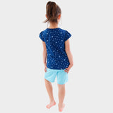 1-6 YEARS/ BLUEY © LUDO STUDIO PRINT PYJAMAS - Blue