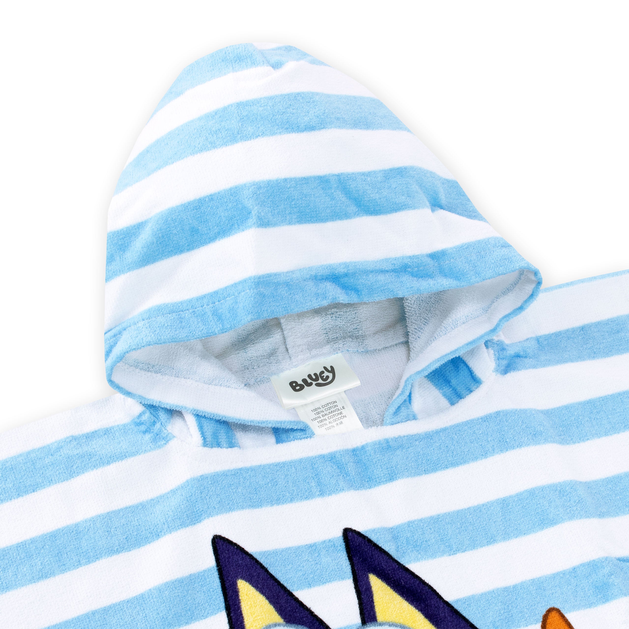 Bluey Hooded Towel Poncho