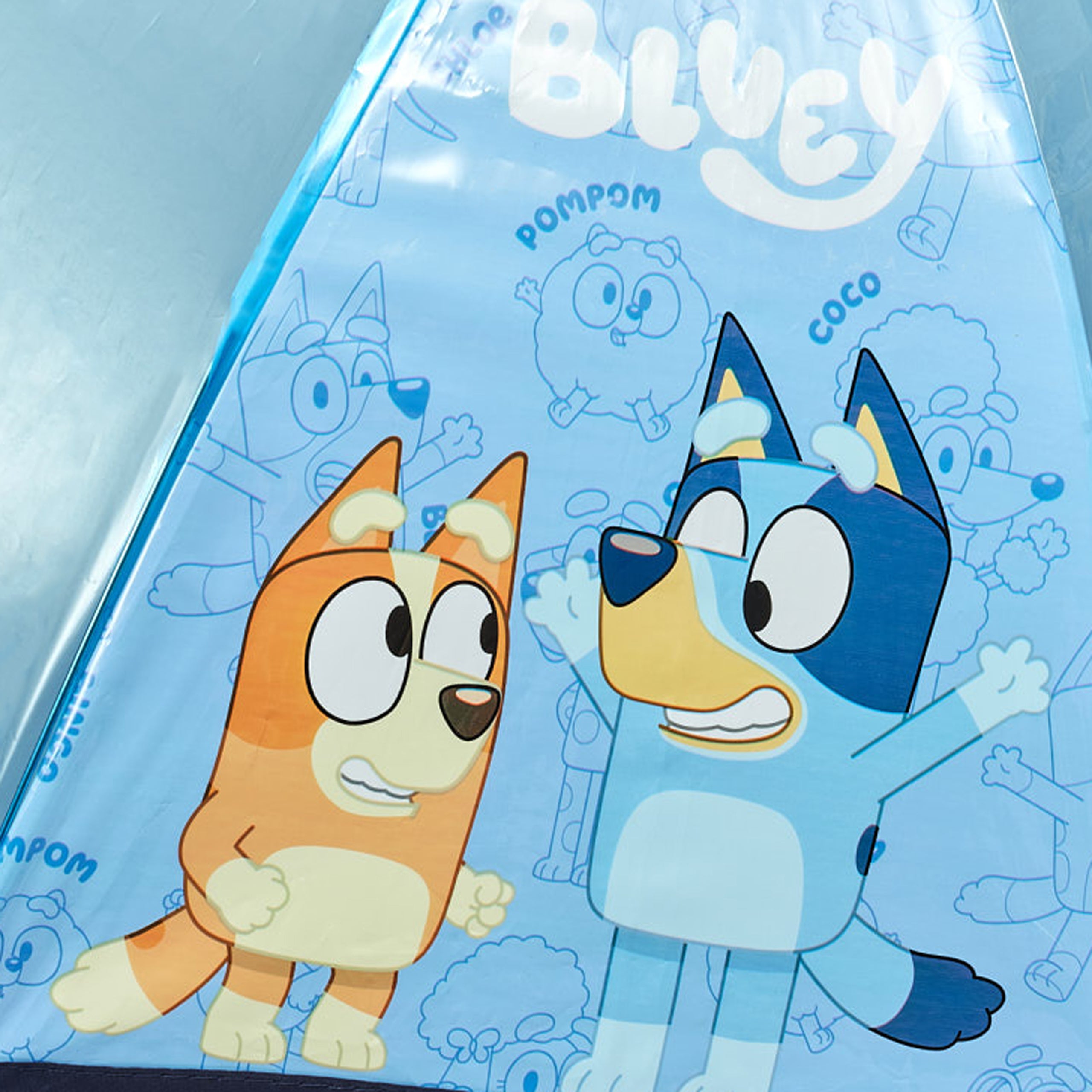 Bluey Umbrella - Blue & Bingo