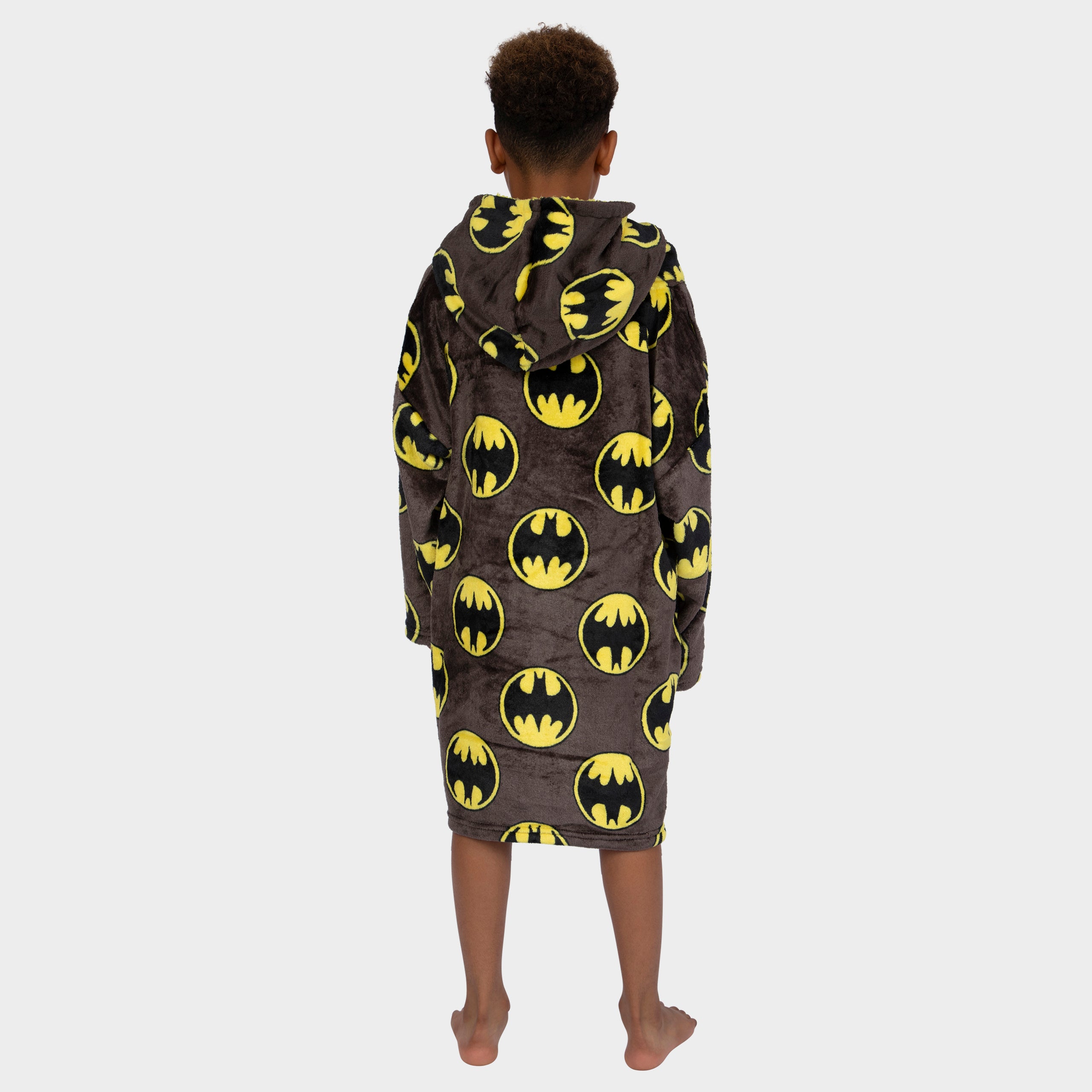 Kids Batman Fleece Hoodie Blanket - One Size