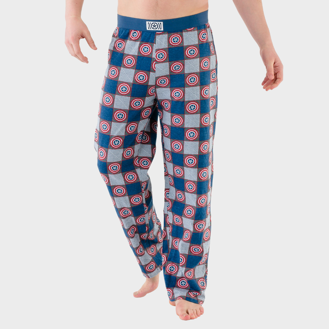 Mens Captain America Lounge Pants