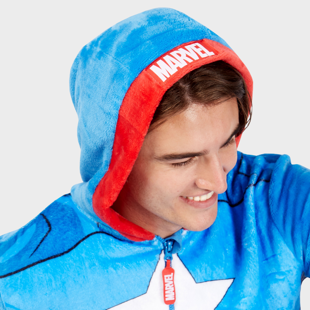 Mens Captain America Onesie