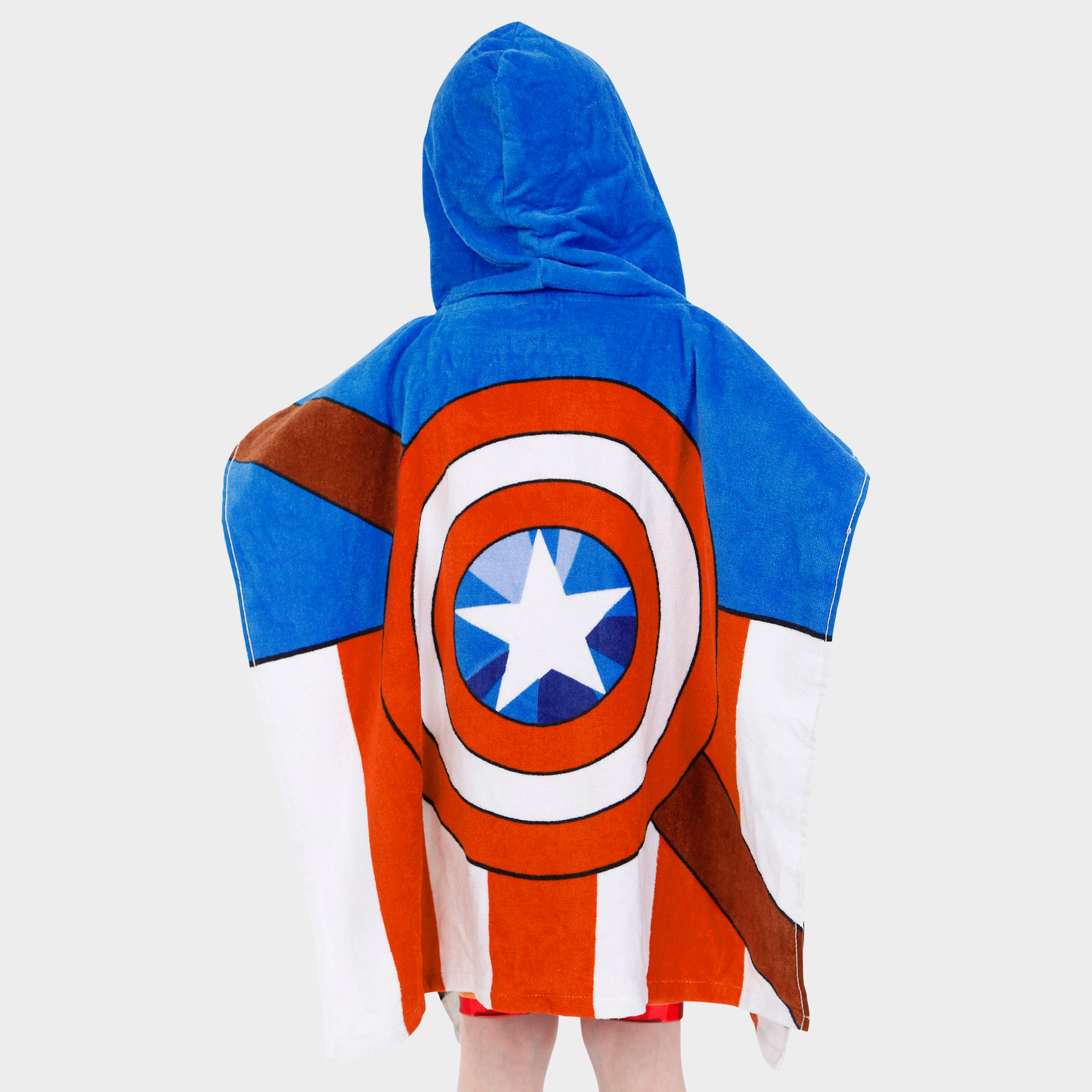 Captain America Towel Poncho