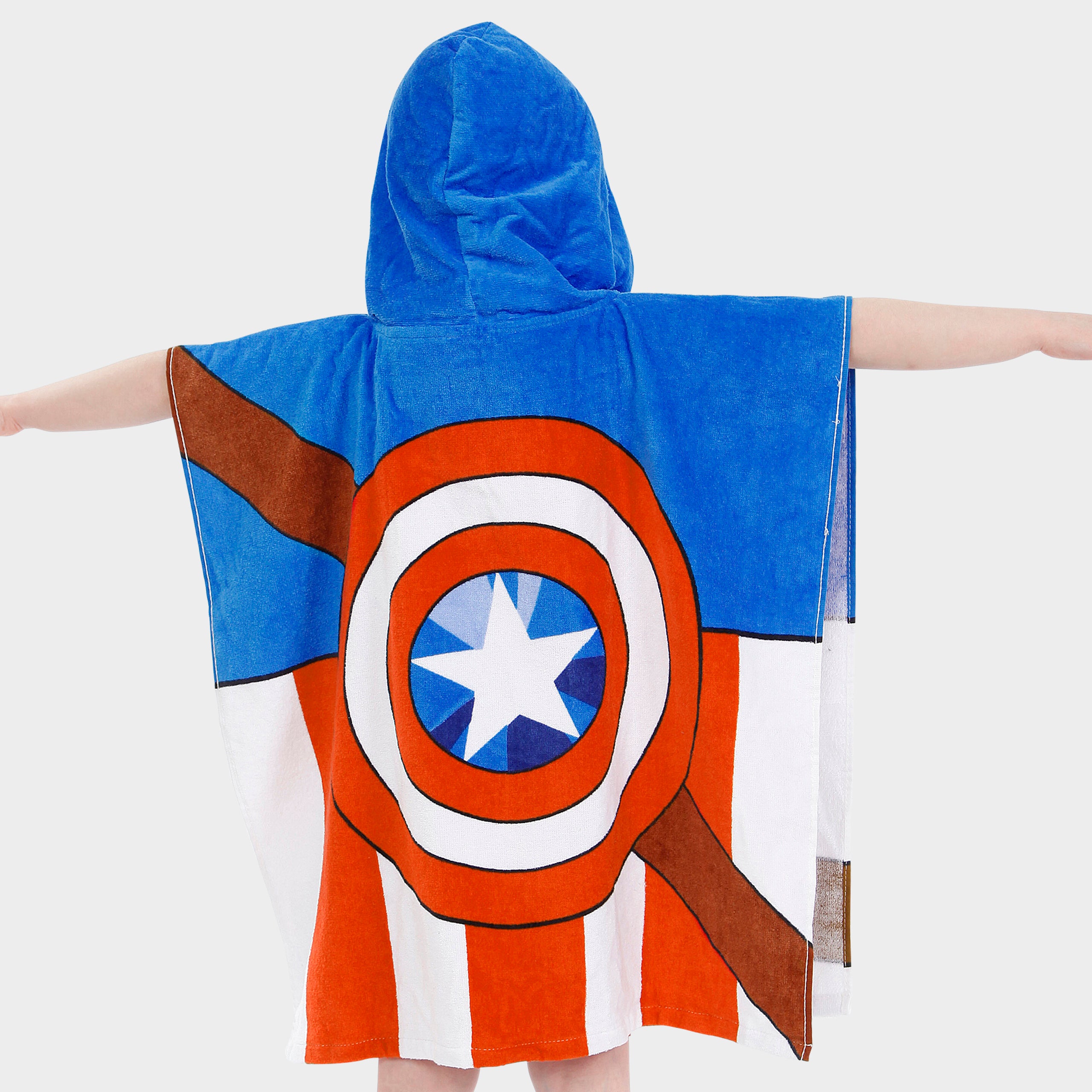 Captain America Towel Poncho