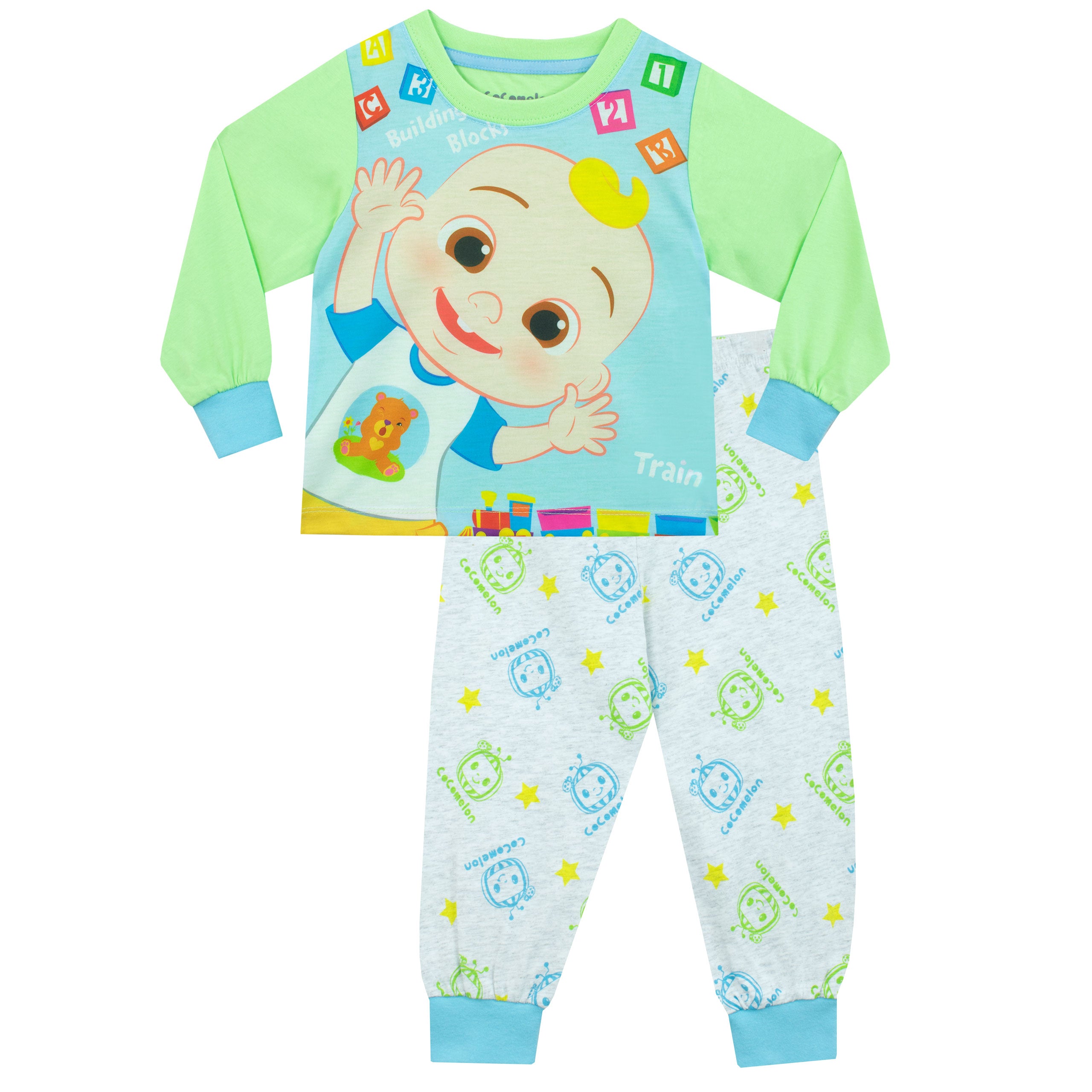 Boys CoComelon Dressing Gown and Pyjama Set