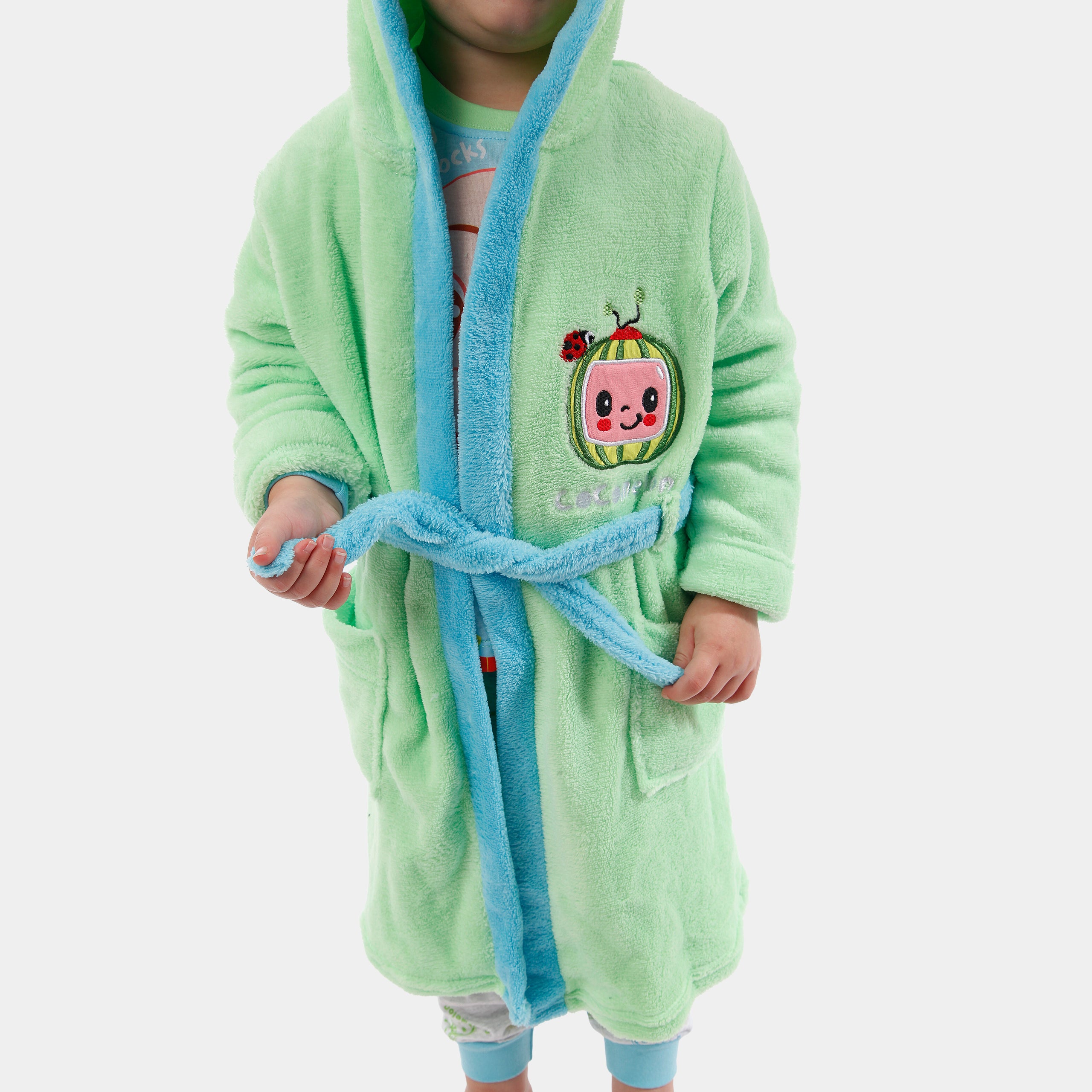 Boys CoComelon Dressing Gown and Pyjama Set