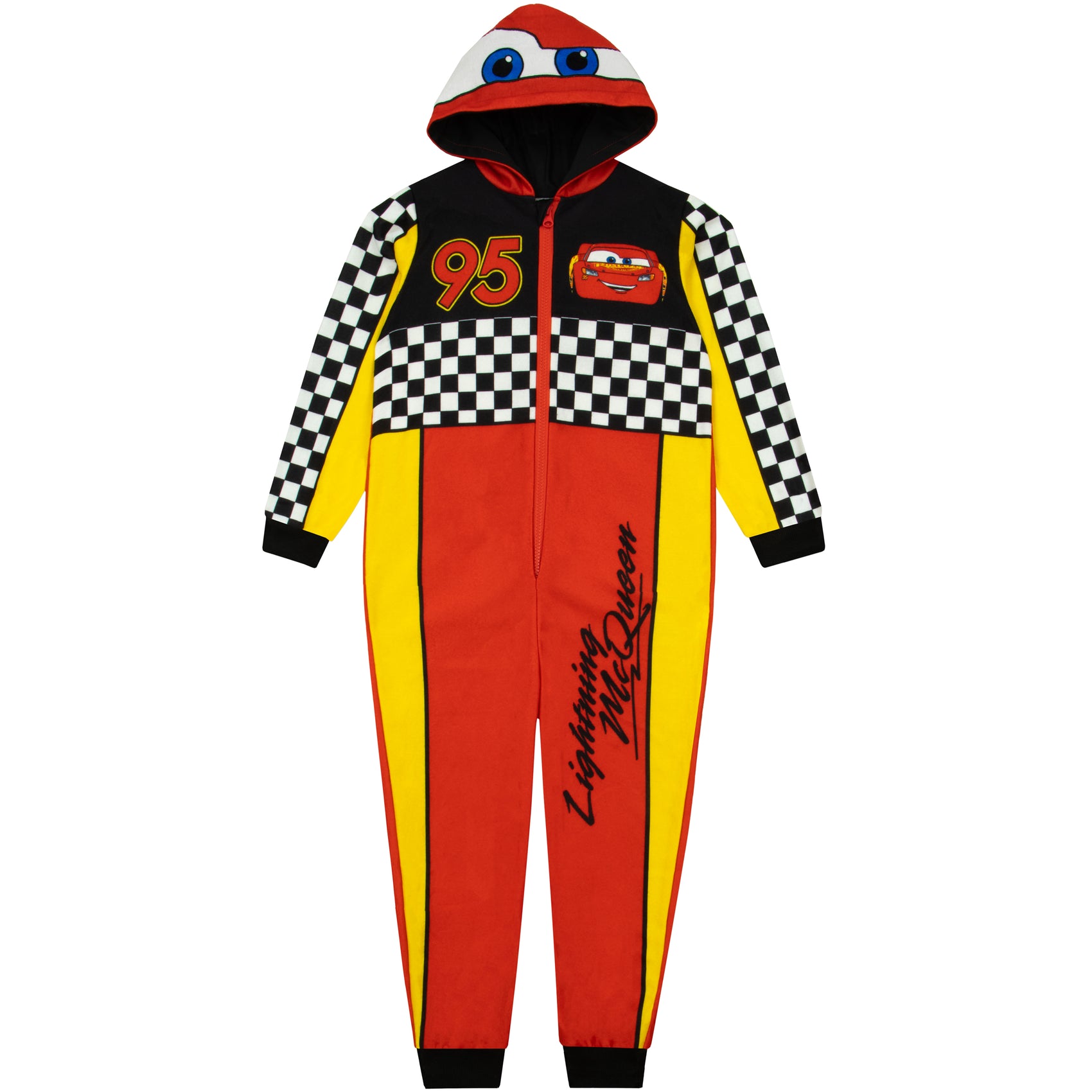 Lightning mcqueen onesie for adults sale