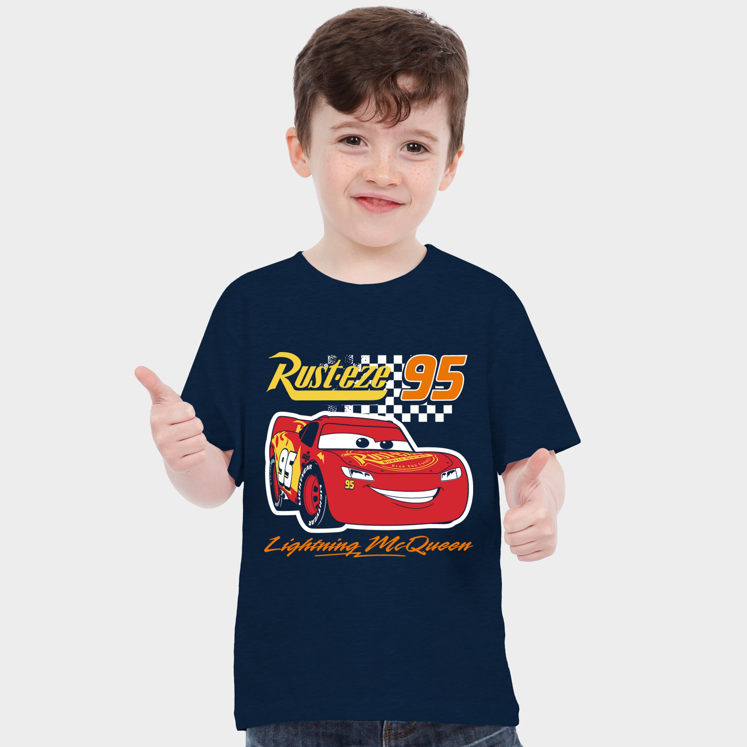 Disney Cars T-Shirt Lightning McQueen