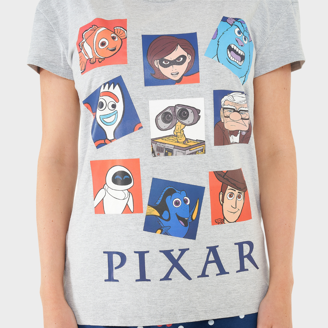 Kvinders Disney Pixar Korte Pyjamas