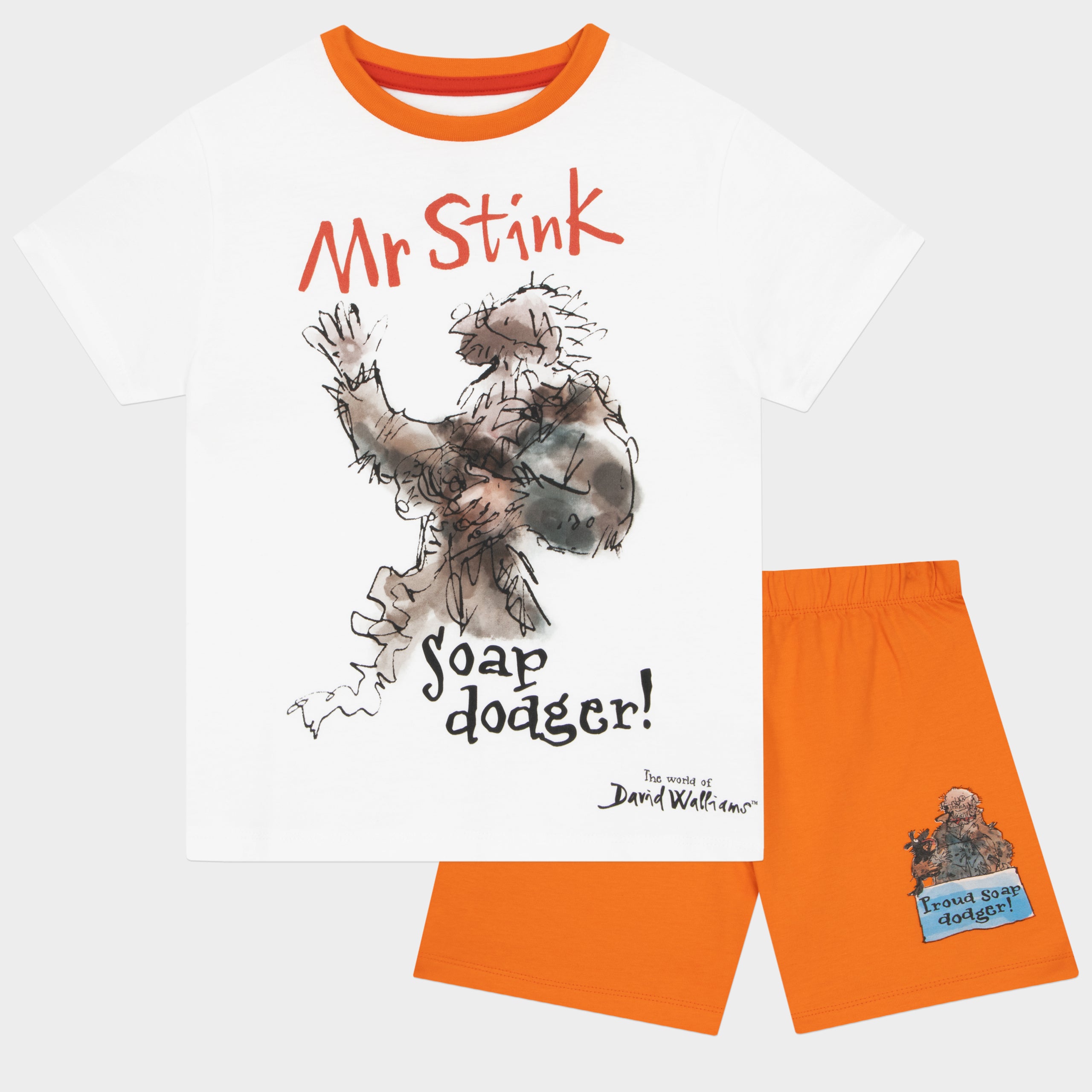 Mr Stink Boys Short Pyjamas