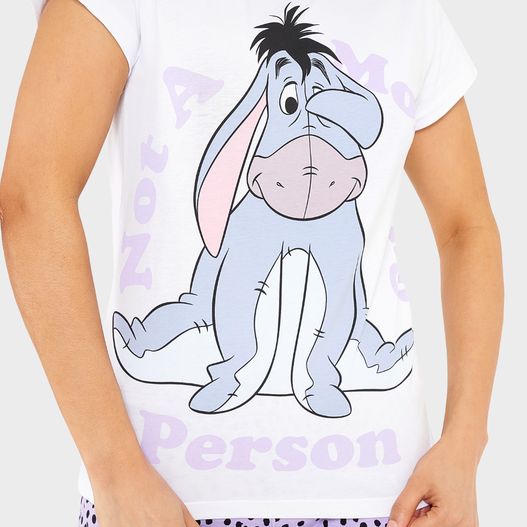 Kvindernes Eeyore korte pyjamas