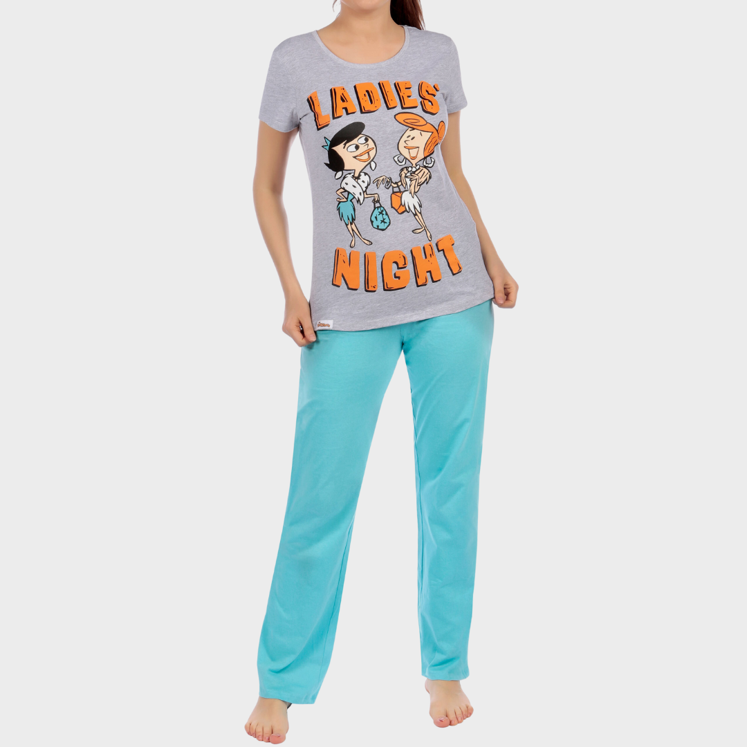 Ladies The Flintstones Pyjamas