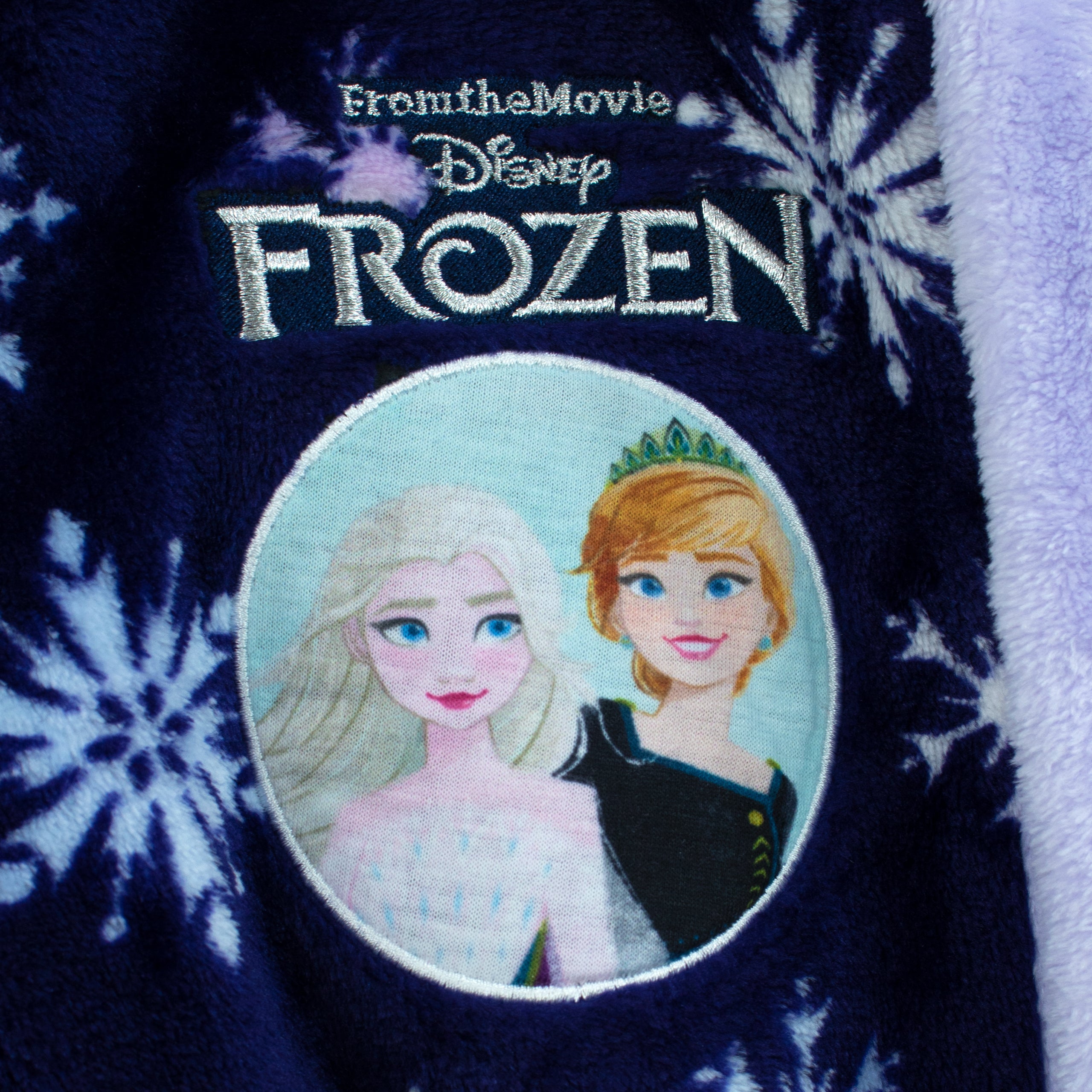 Disney Frozen Anna And Elsa Dressing Gown