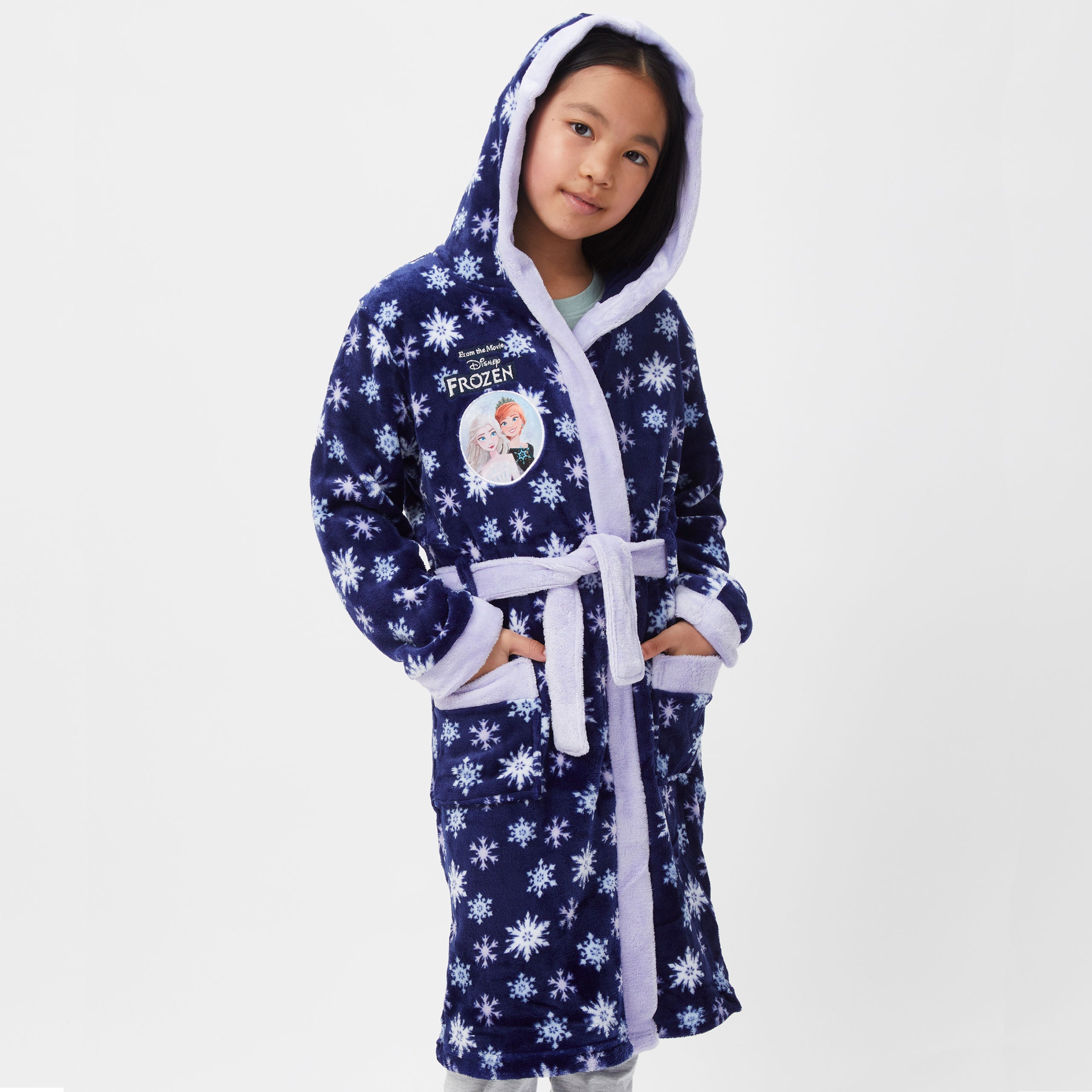 Disney Frozen Anna And Elsa Dressing Gown