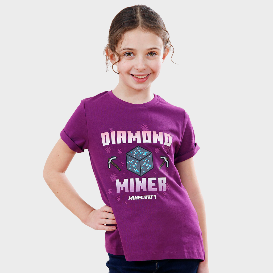 Girls Minecraft Tee