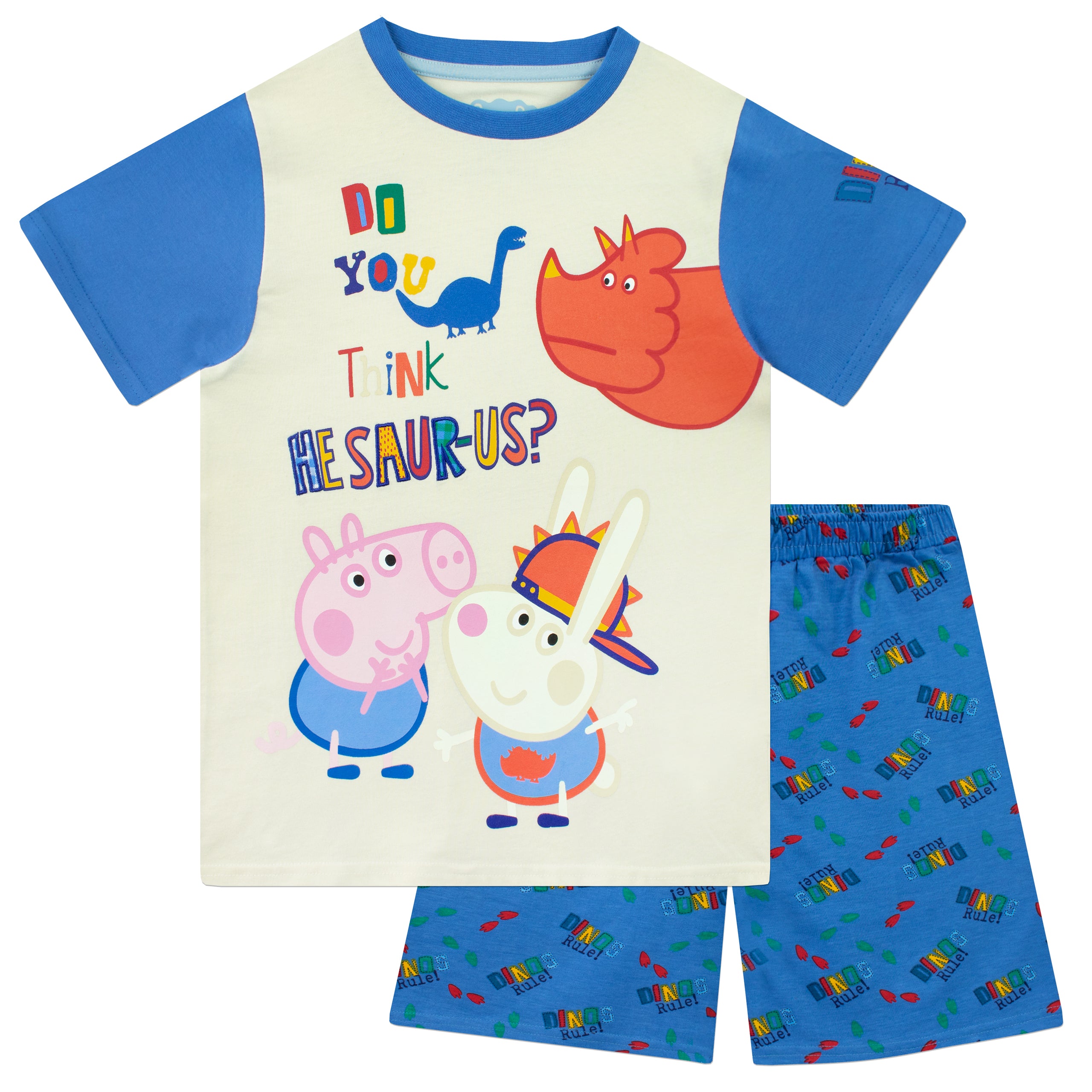 George Pig Dino Short Pyjama Set