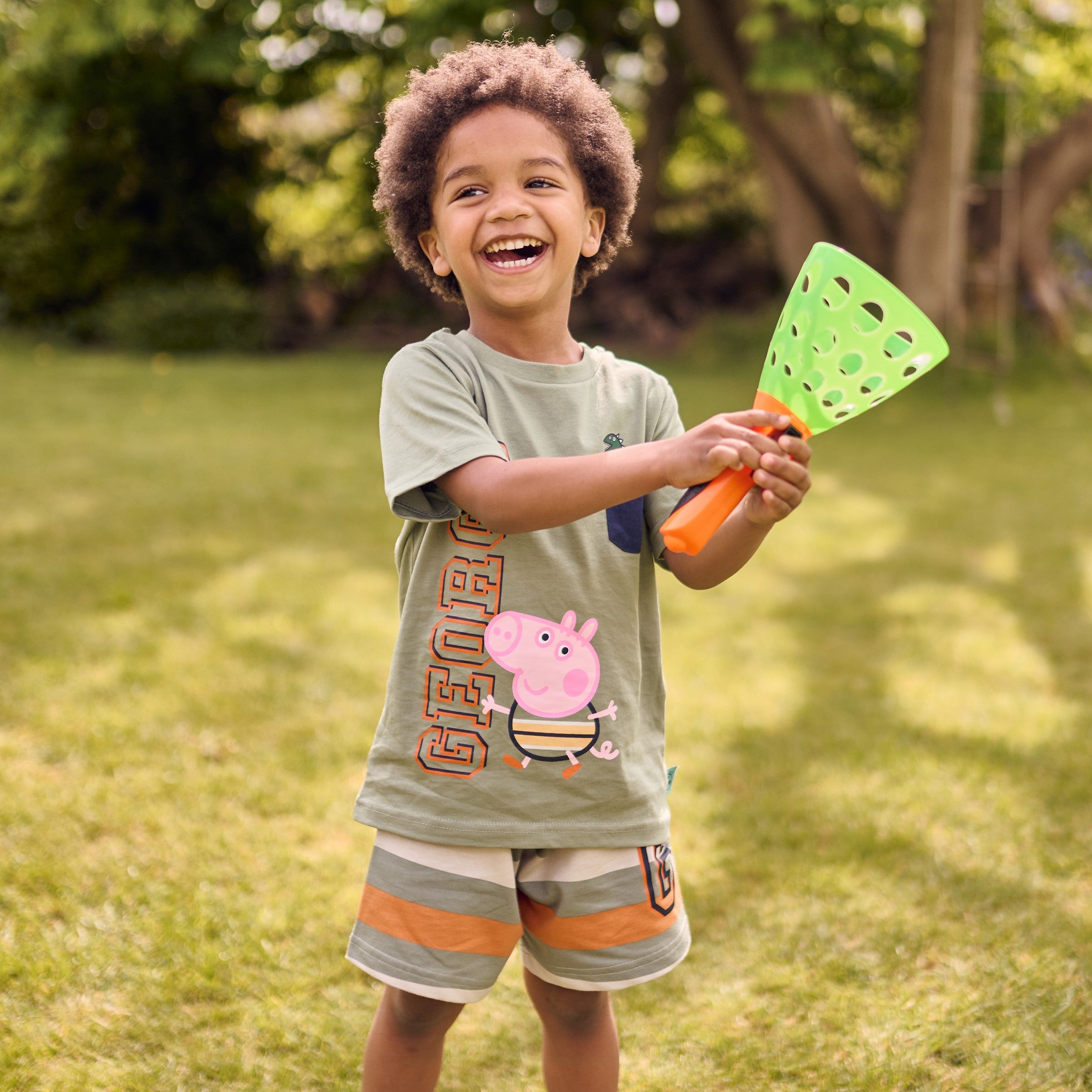 George Pig T-shirt and Shorts Set