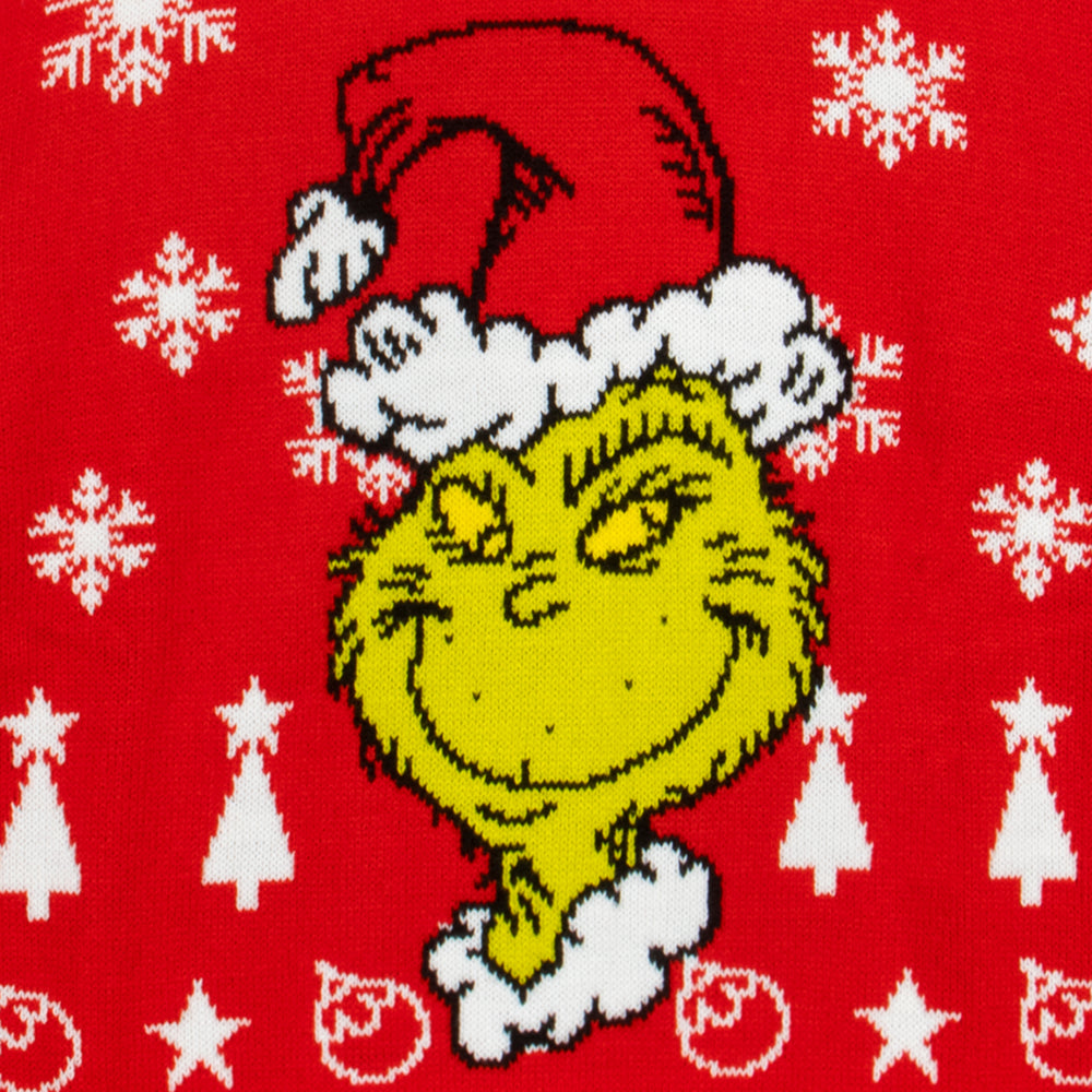 The Grinch Mens Christmas Jumper | Mens Sweater | Character.com