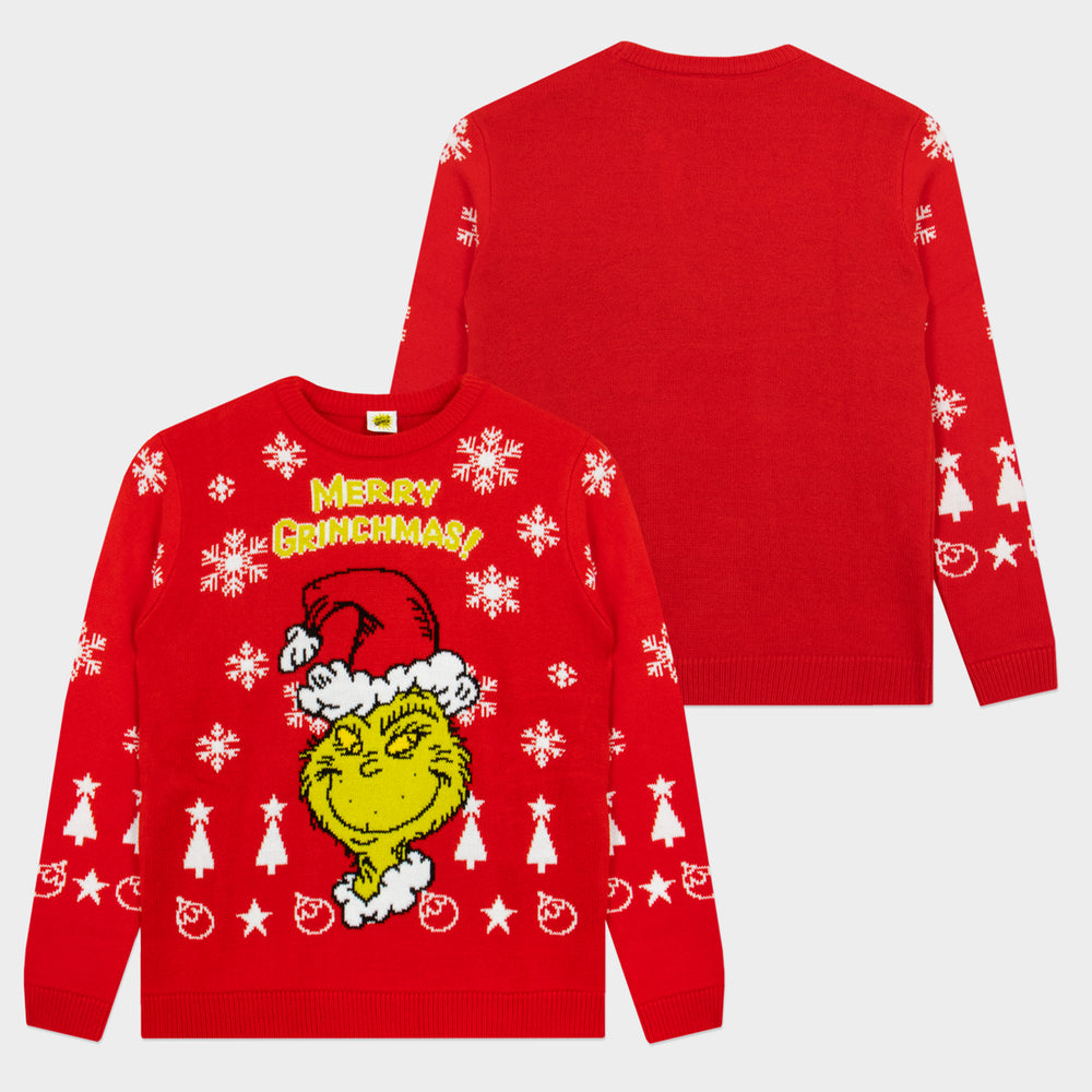 The Grinch Mens Christmas Jumper | Mens Sweater | Character.com