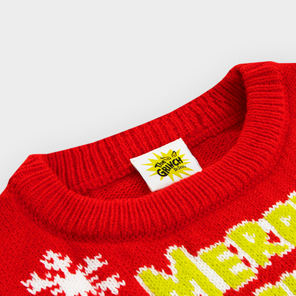 The Grinch Mens Christmas Jumper | Mens Sweater | Character.com