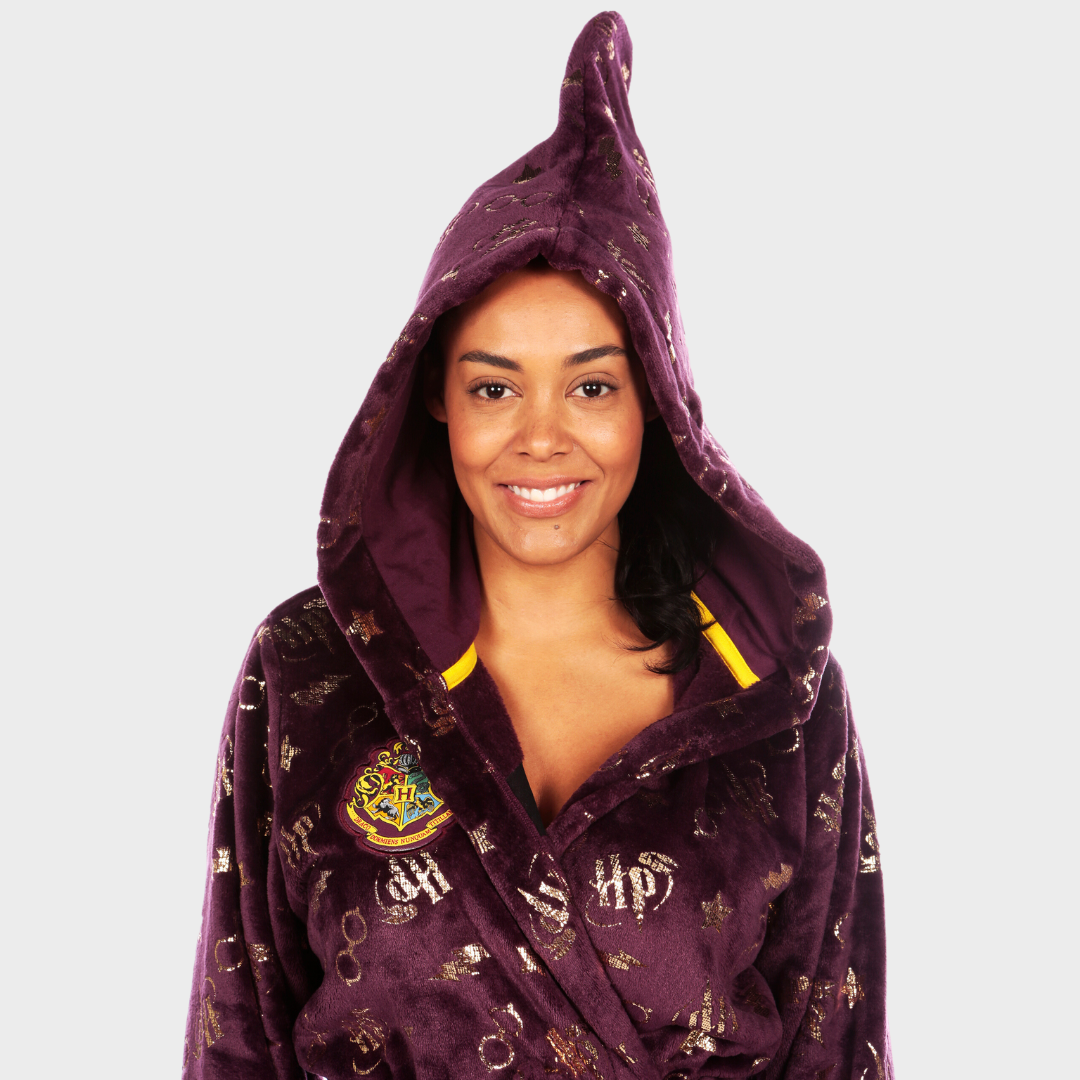 Womens Harry Potter Dressing Gown