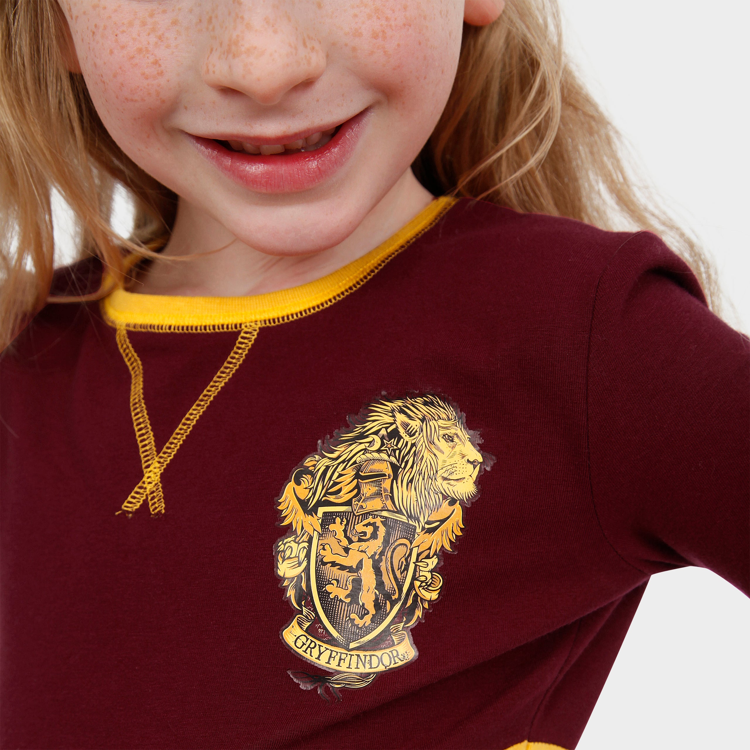 Girls Harry Potter Snuggle Fit Pyjamas - Gryffindor