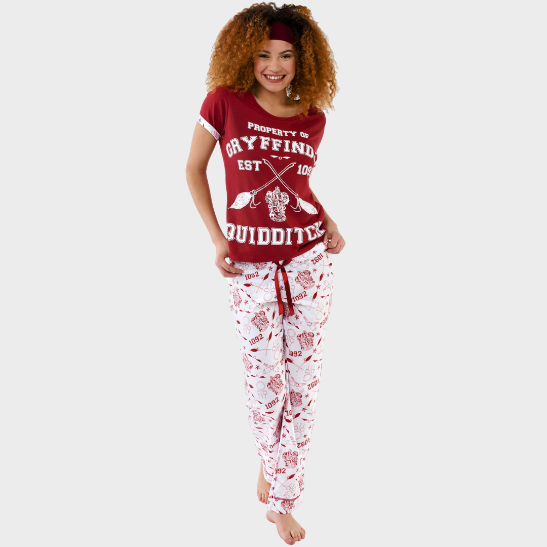 Womens Harry Potter Pyjamas - Quidditch