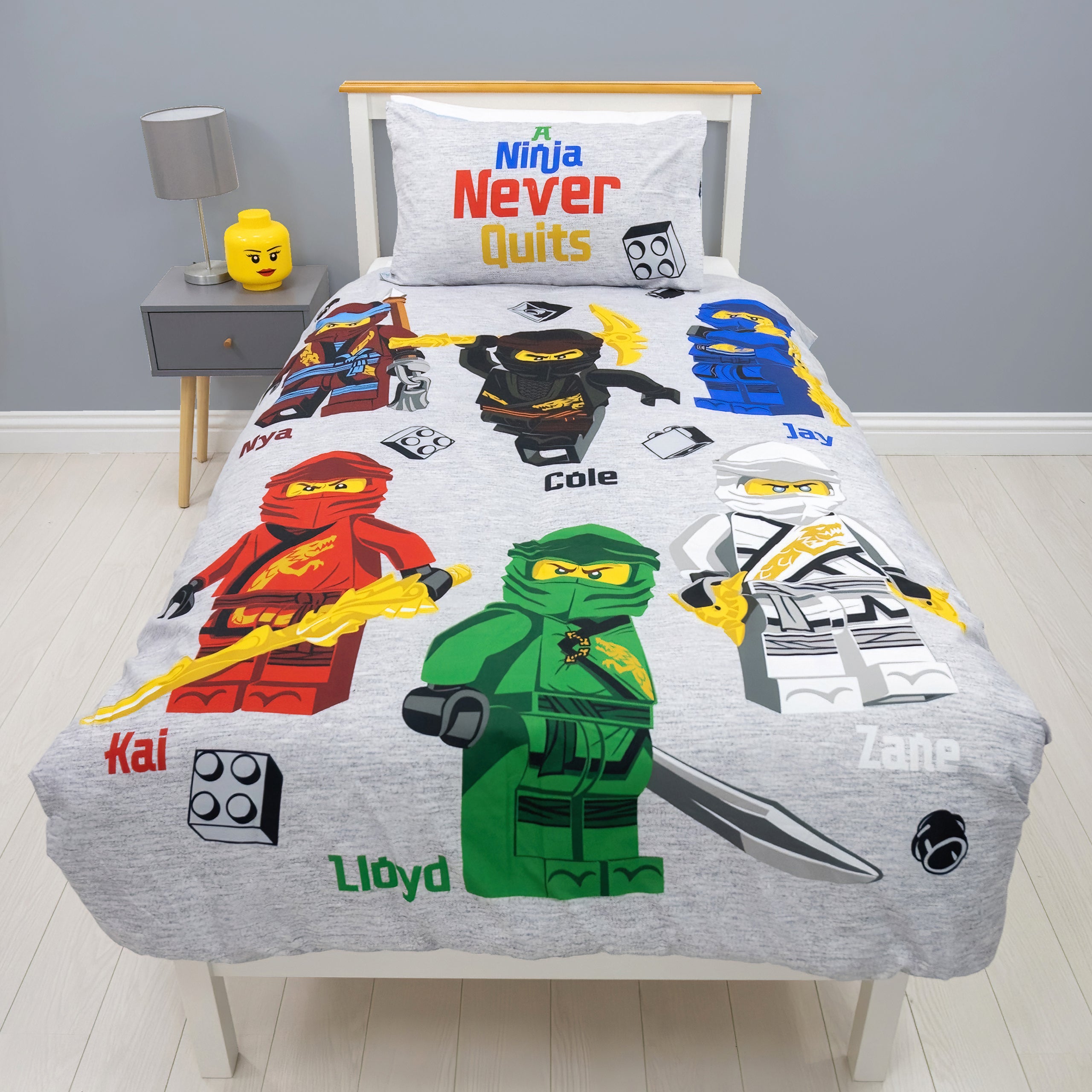 Lego Ninjago Single Bedding Set