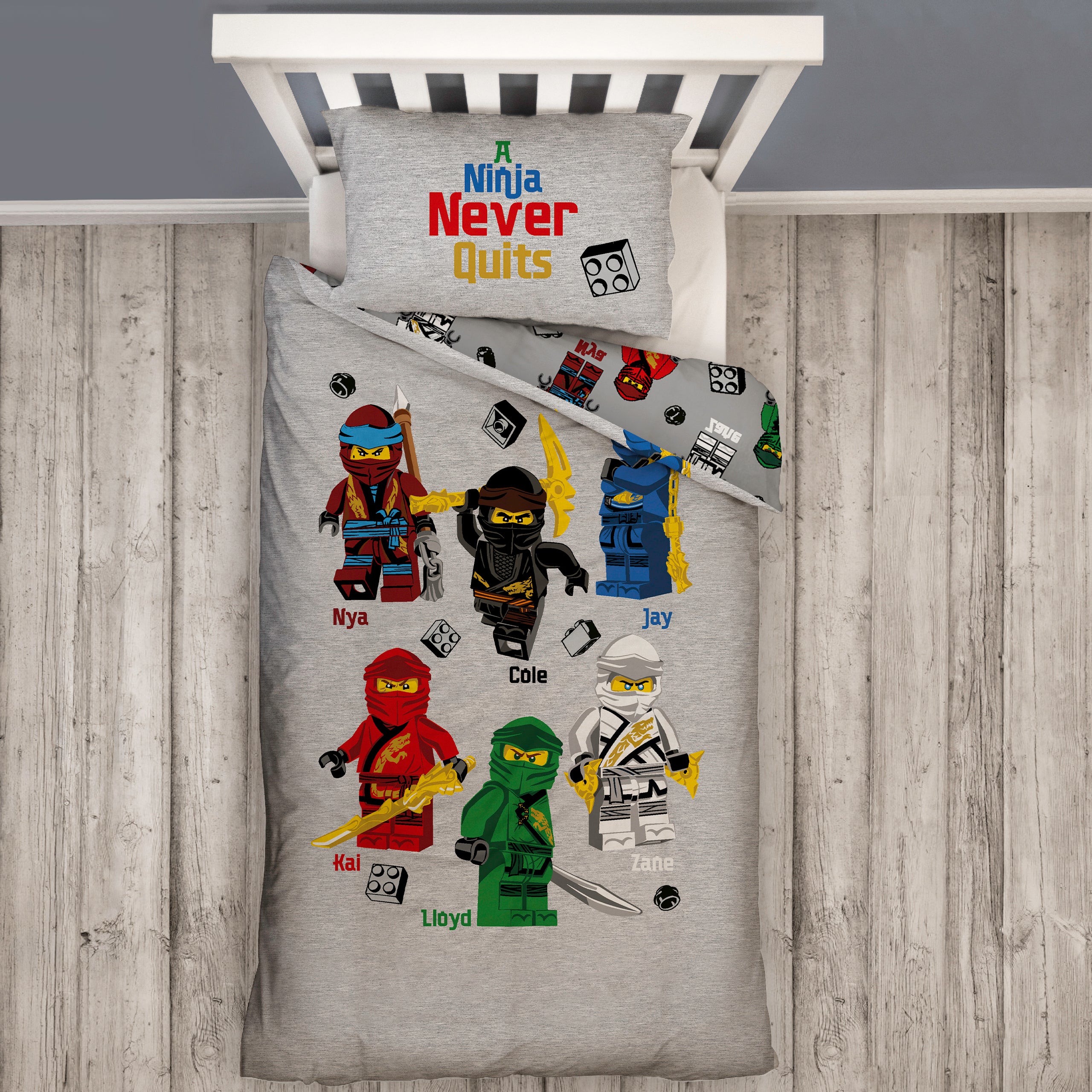 Lego Ninjago Single Bedding Set