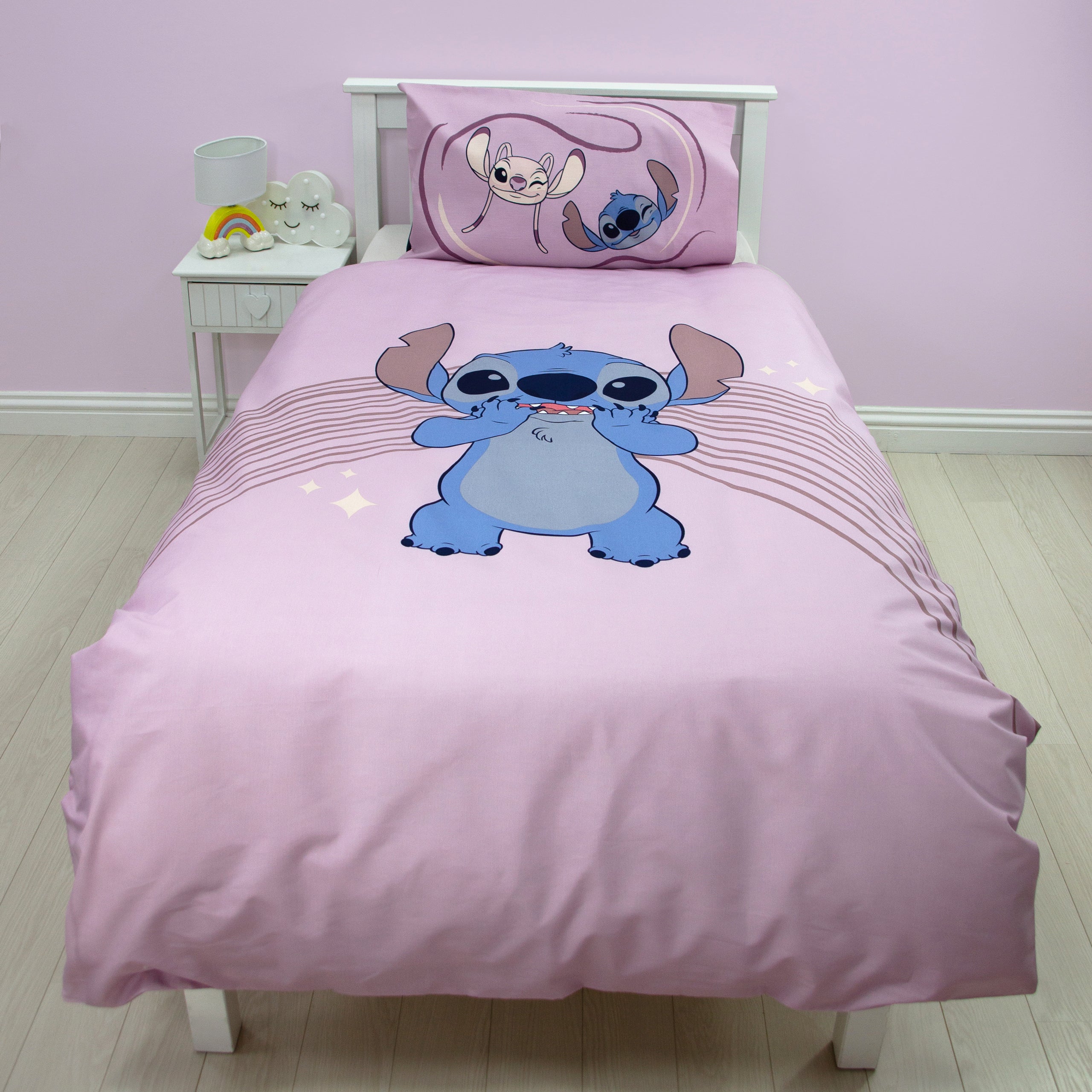 Lilo and Stitch Single Duvet Cover and Pillowcase Set