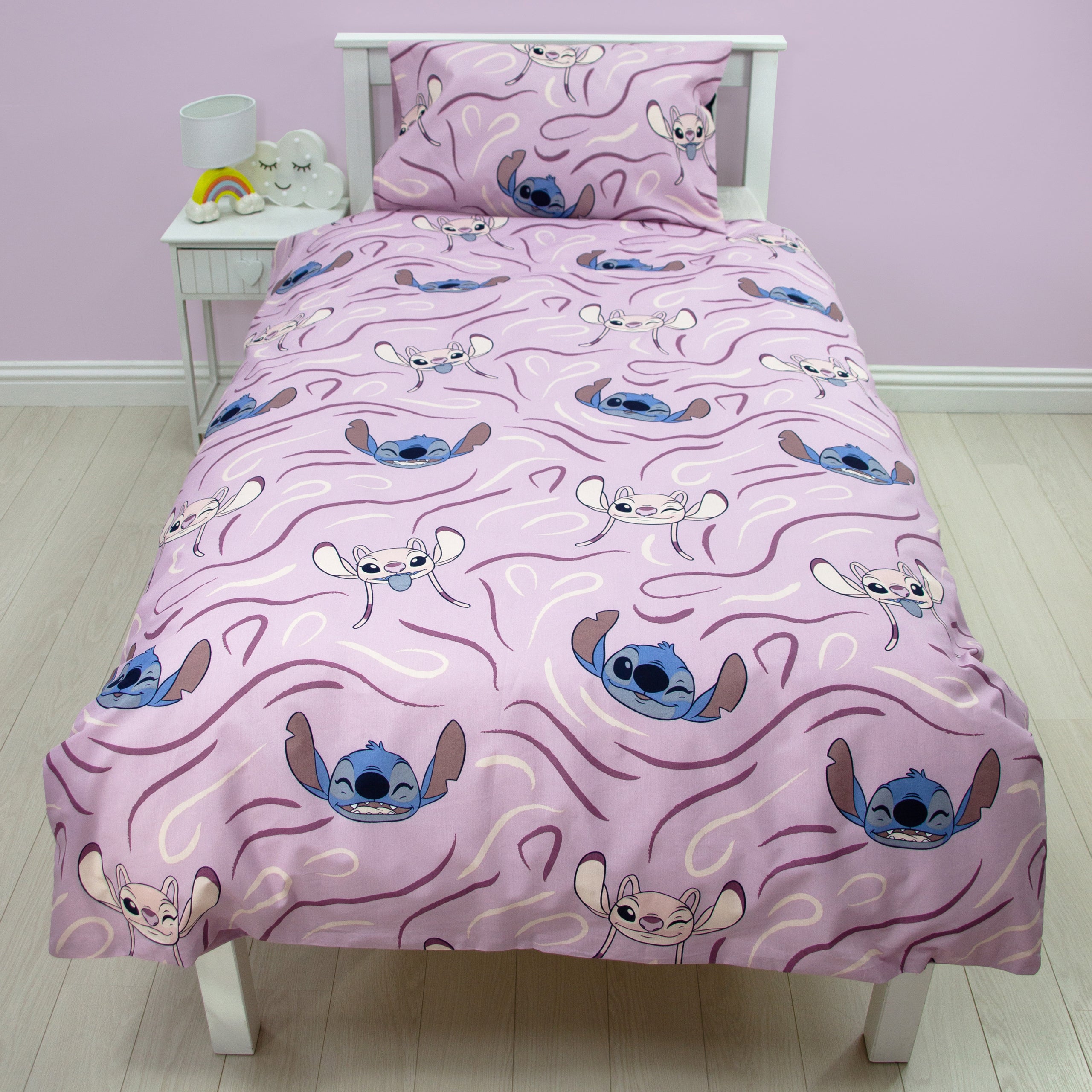 Lilo and Stitch Single Duvet Cover and Pillowcase Set