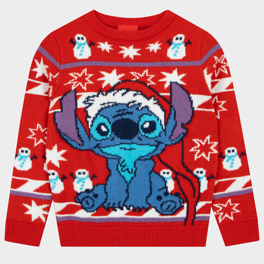 Lilo and stitch christmas sweater hotsell