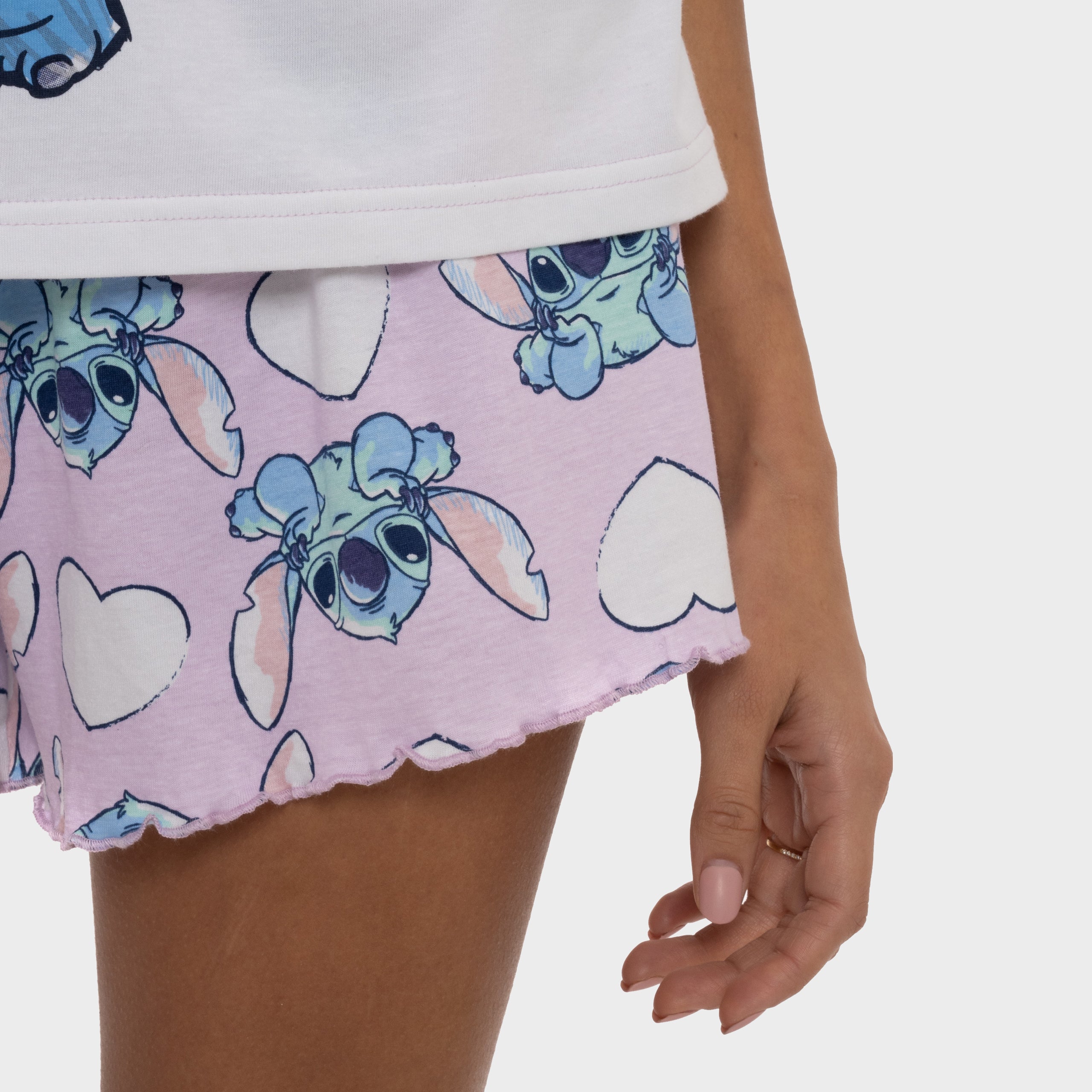 Kvindernes Stitch Korte Pyjamas