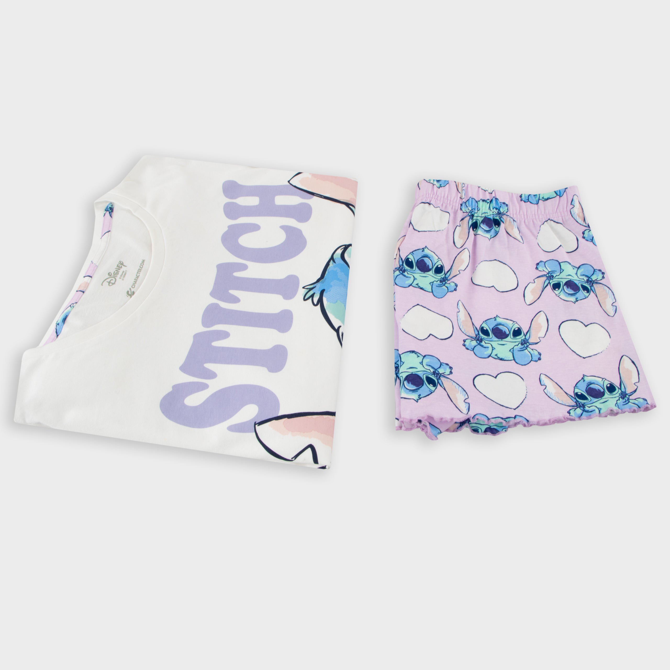 Kvindernes Stitch Korte Pyjamas