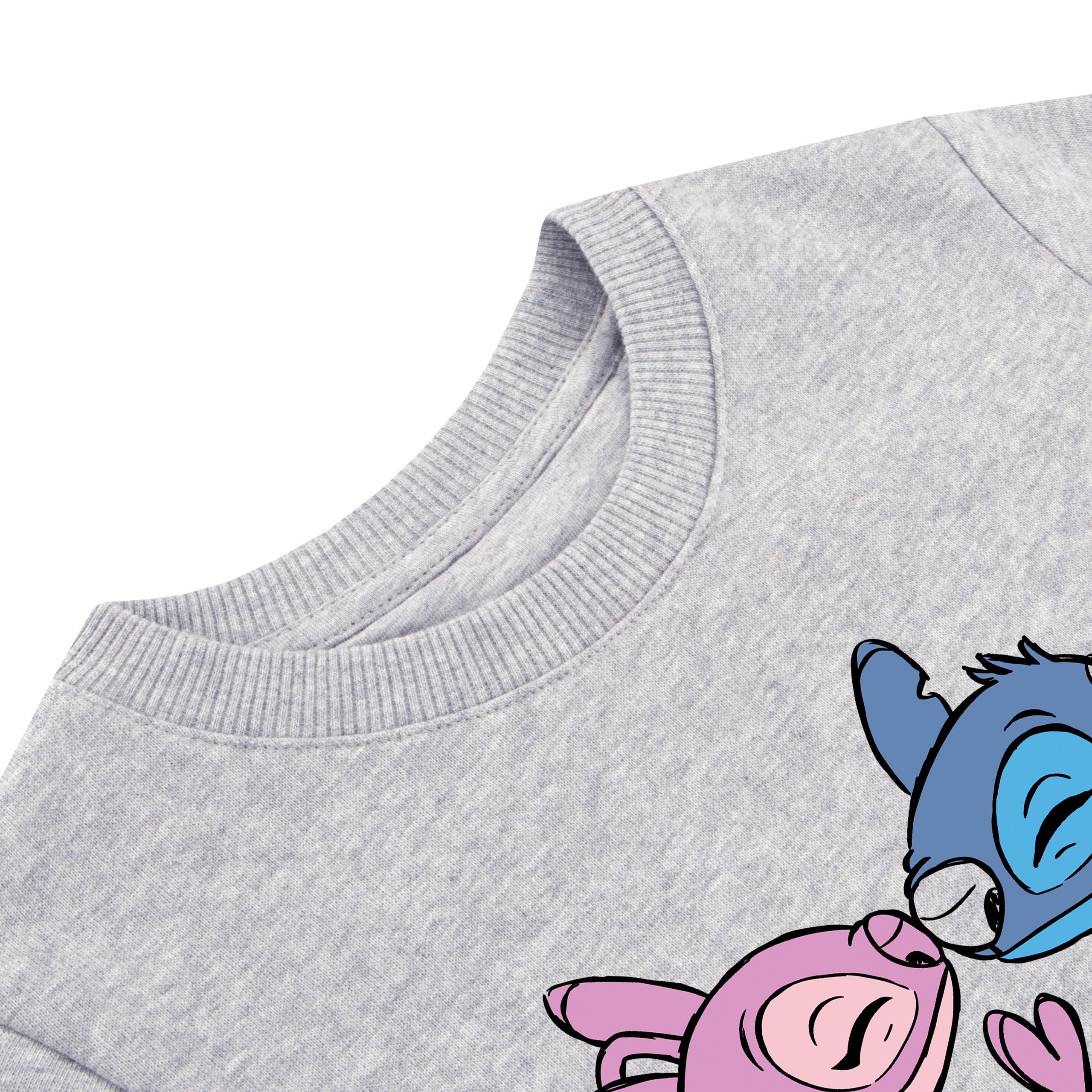 Disney Lilo And Stitch Sweatshirt - Angel And Stitch