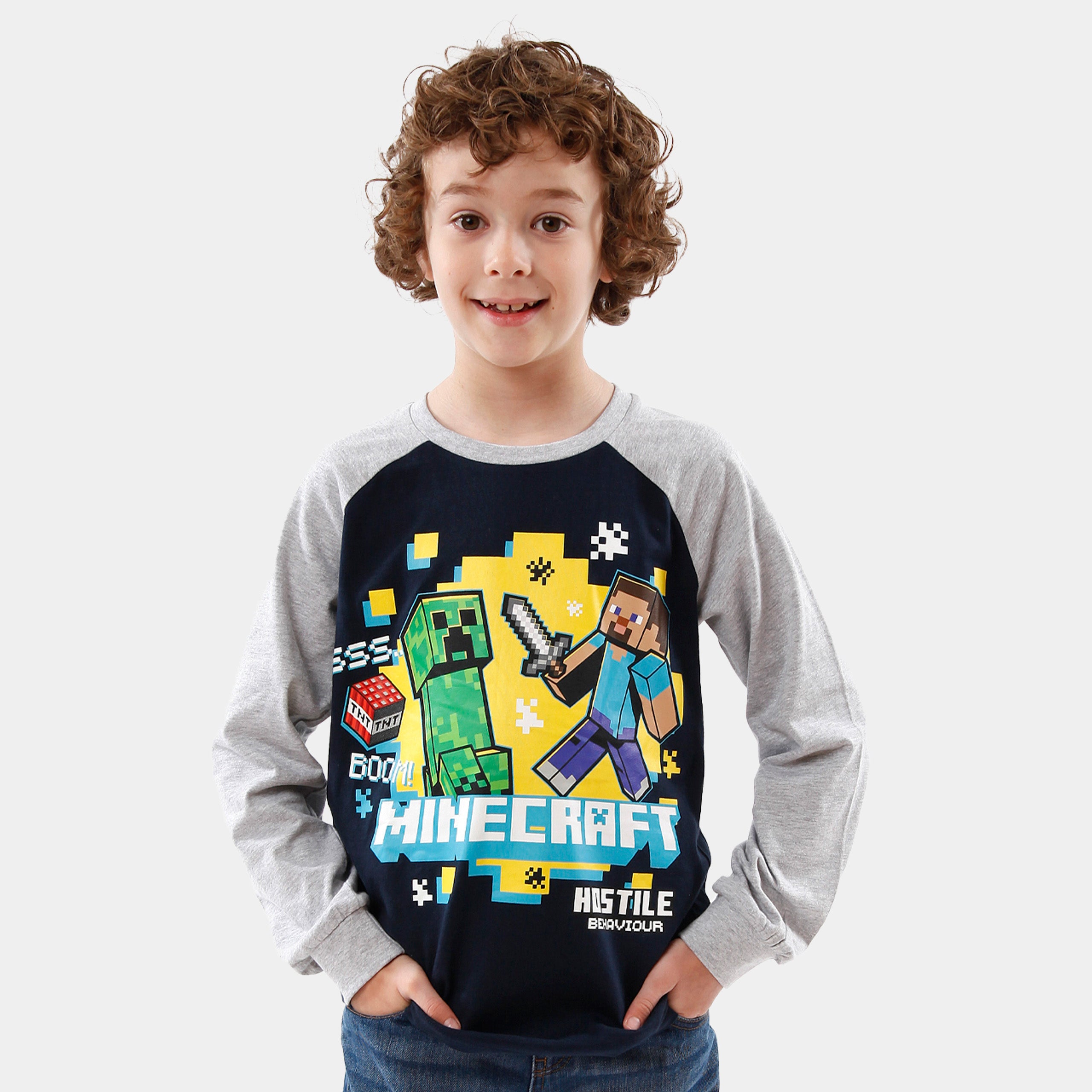 Minecraft Long Sleeve Top