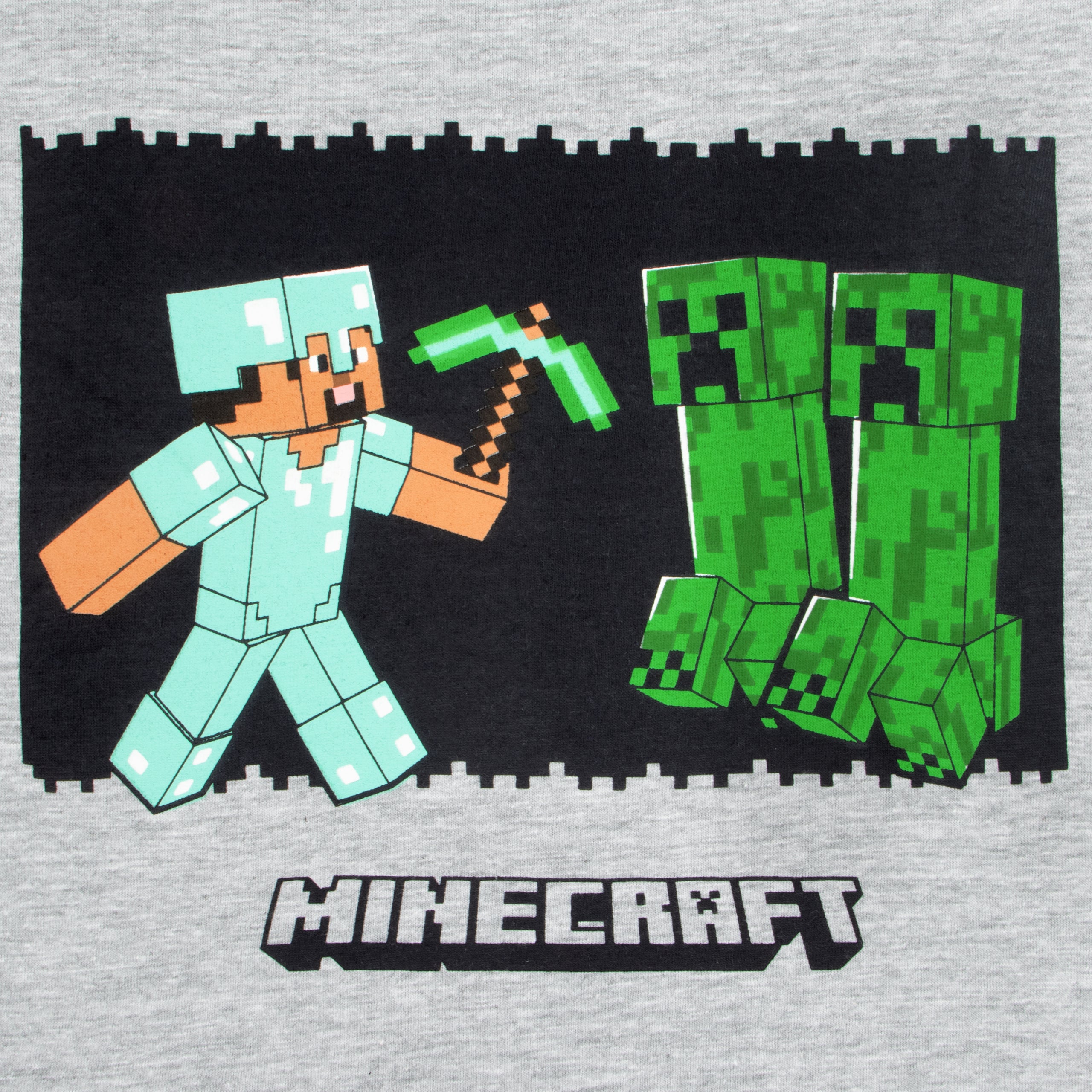 Minecraft Pyjamas - Steve And Creeper