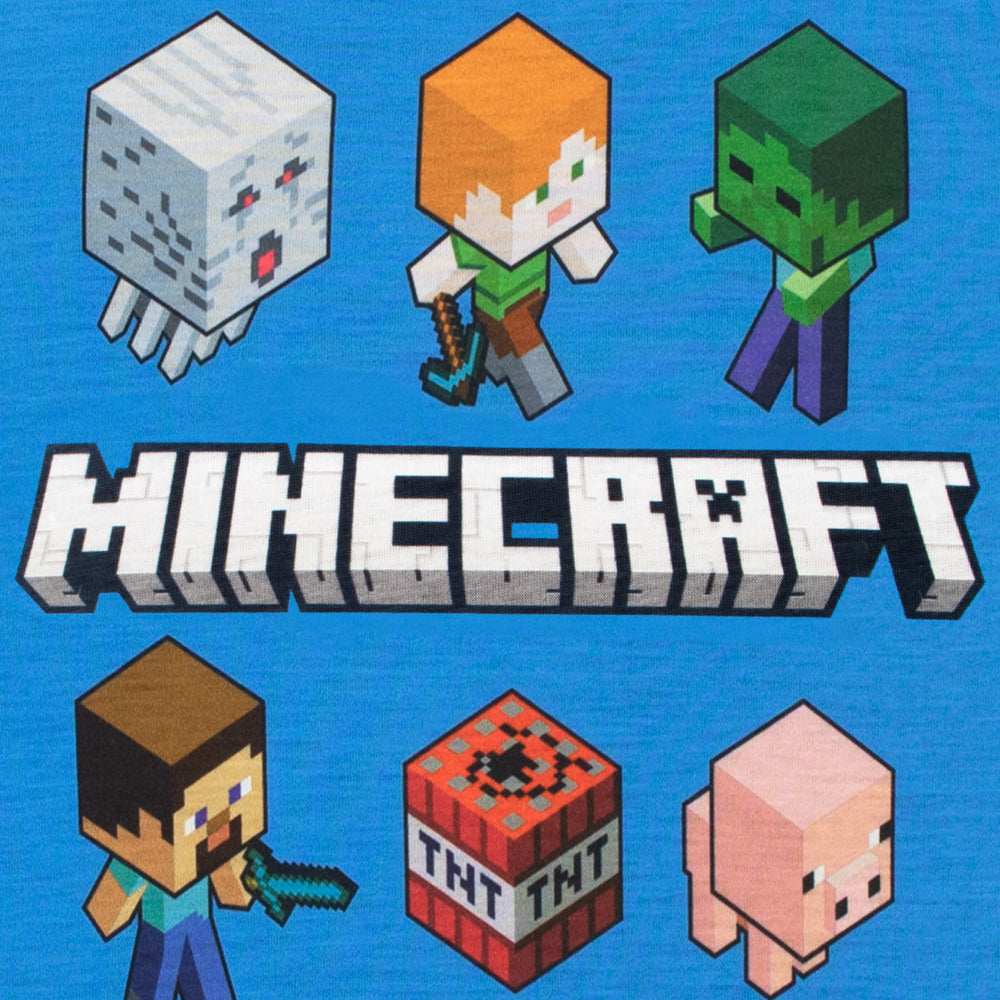 Boys Minecraft Pyjamas | Summer Pjs | Gaming Pyjamas | Character.com