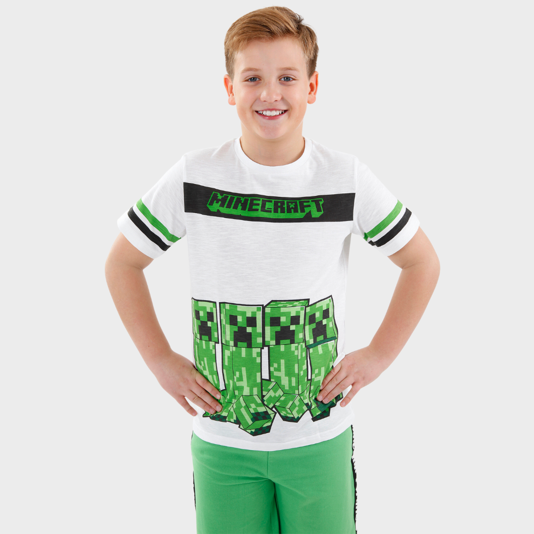 Minecraft Top and Shorts