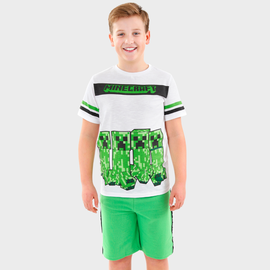 Minecraft Top and Shorts