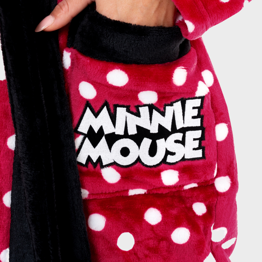 Kvindernes Minnie Mouse Morgenkåbe