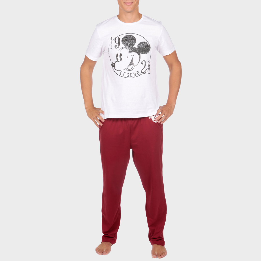 Mens Mickey Mouse Pyjama Set