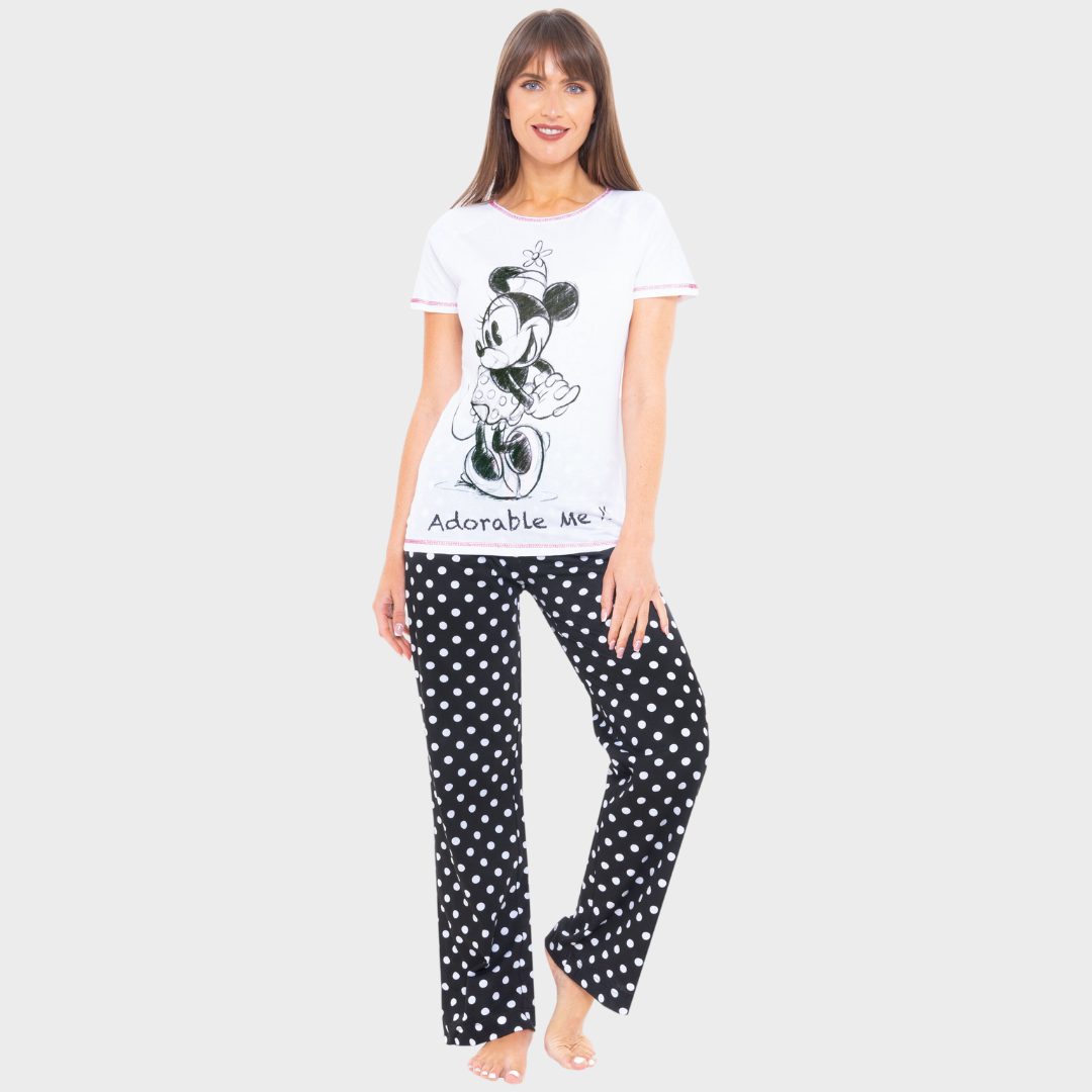 Womens Minnie Mouse Pyjamas