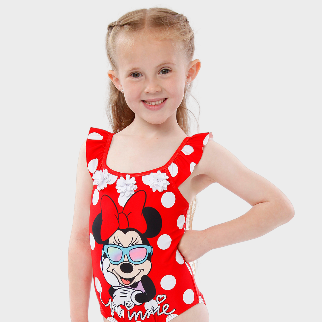 Kids Minnie Mouse Swimsuit