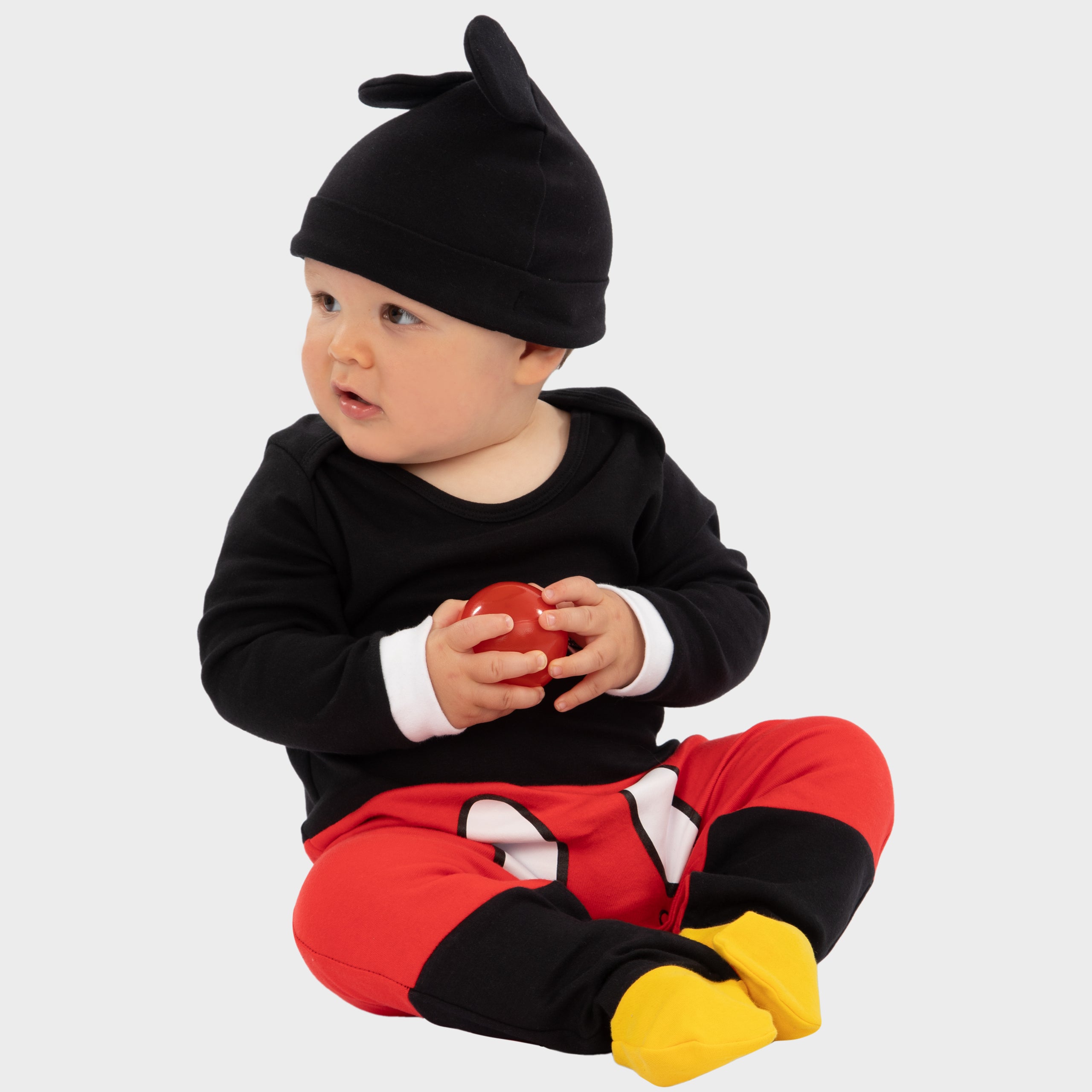 Baby Mickey Mouse Sleepsuit and Hat Set