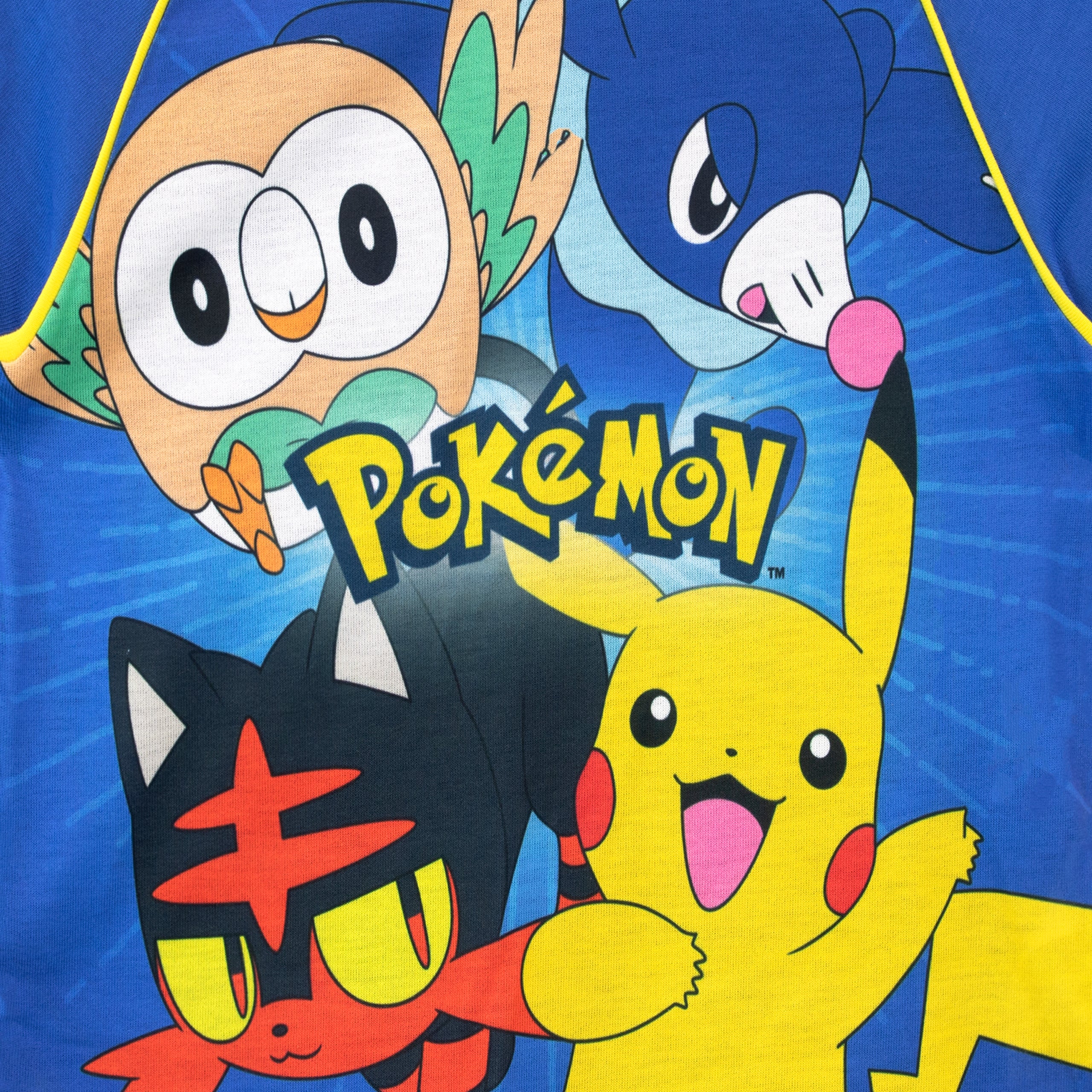 Pokemon Pyjamas - Pikachu, Popplio, Rowlet, and Litten