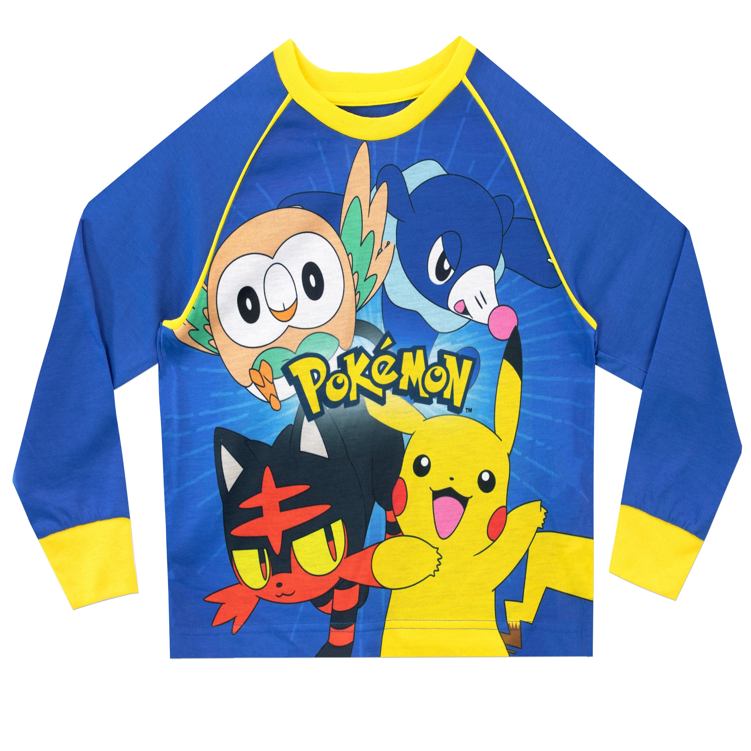 Pokemon Pyjamas - Pikachu, Popplio, Rowlet, and Litten