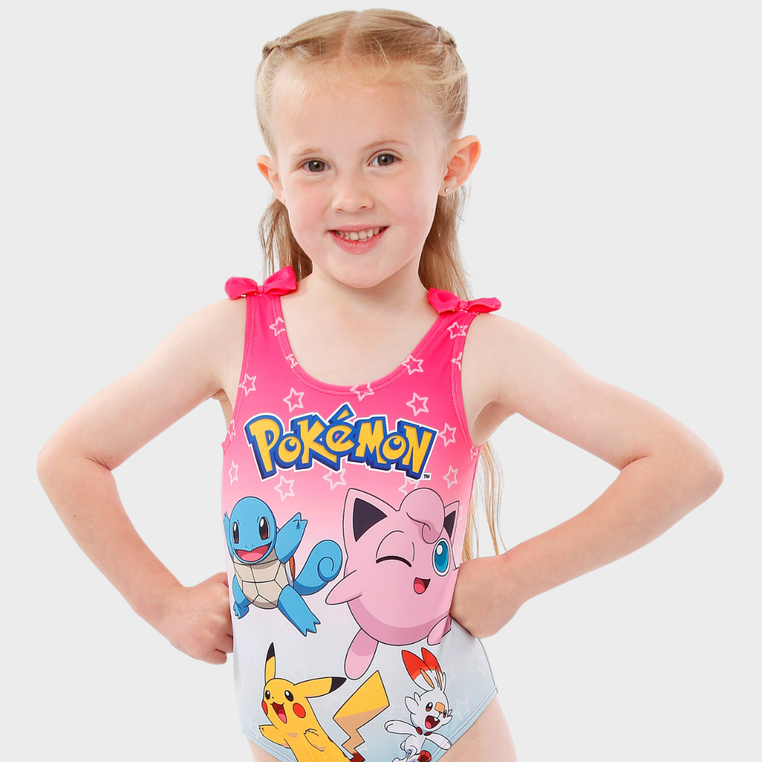 Pokemon Swimsuit - Pikachu, Squirtle, Jigglypuff and Scorbunny